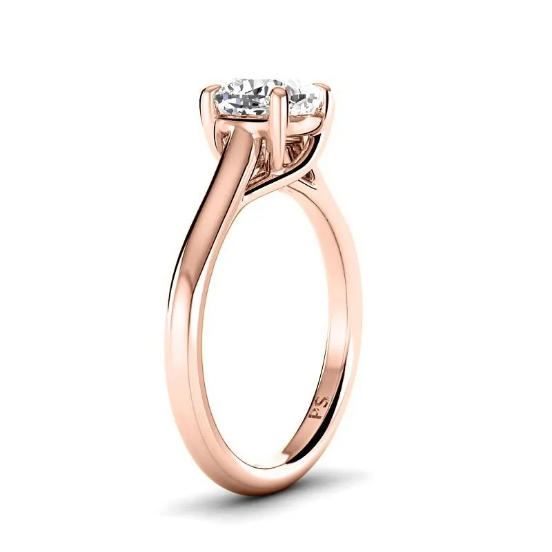 0.35-1.50 CT Cushion Cut Diamonds - Solitaire Ring