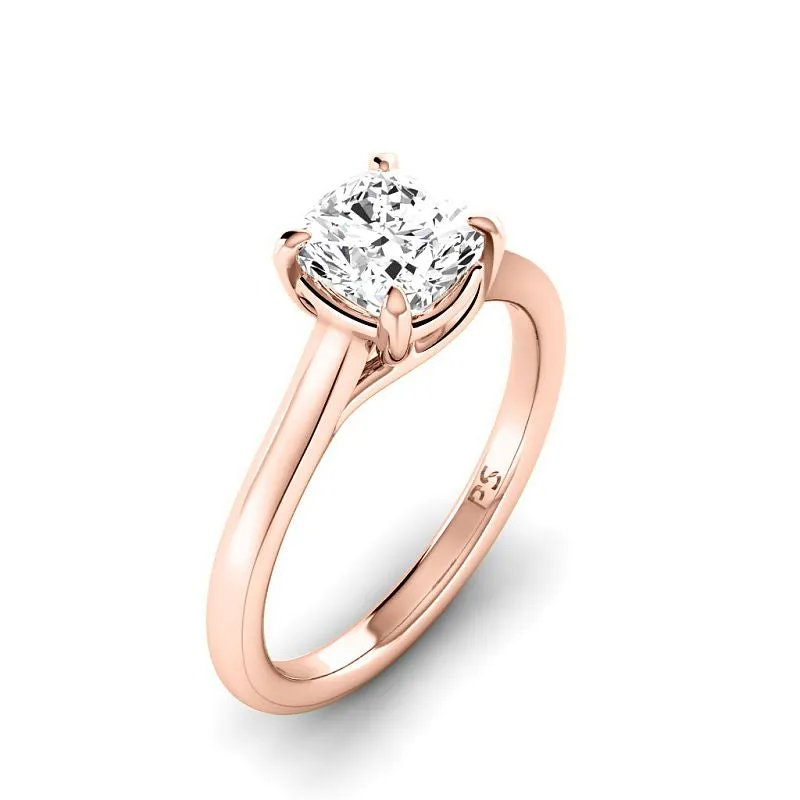 0.35-1.50 CT Cushion Cut Diamonds - Solitaire Ring