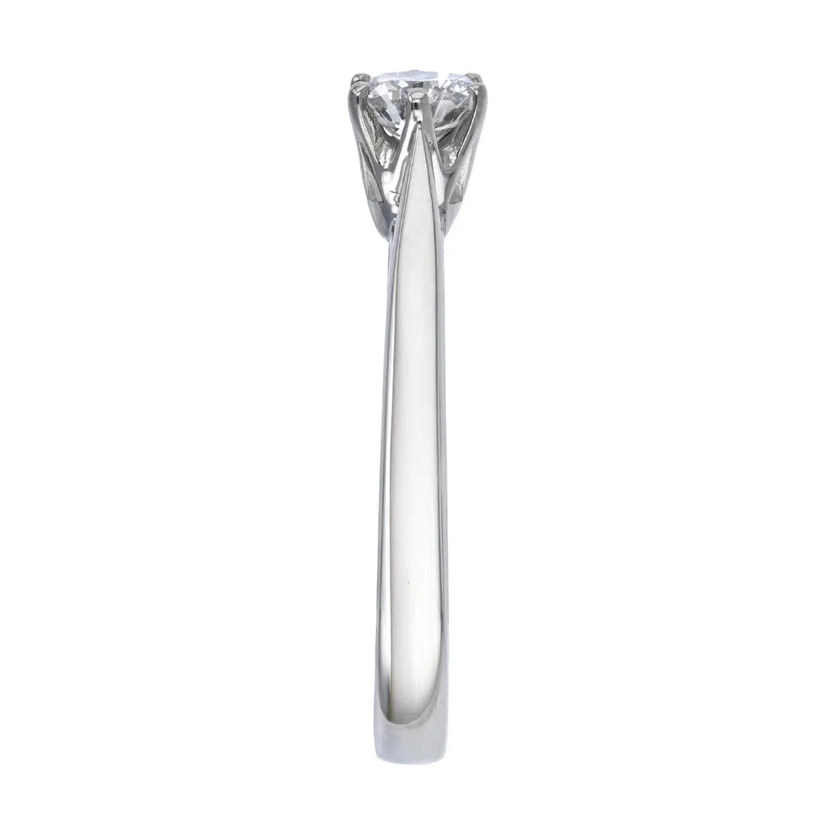 0.50ct Brilliant Cut Diamond Solitaire Ring | Pre-Loved | Platinum