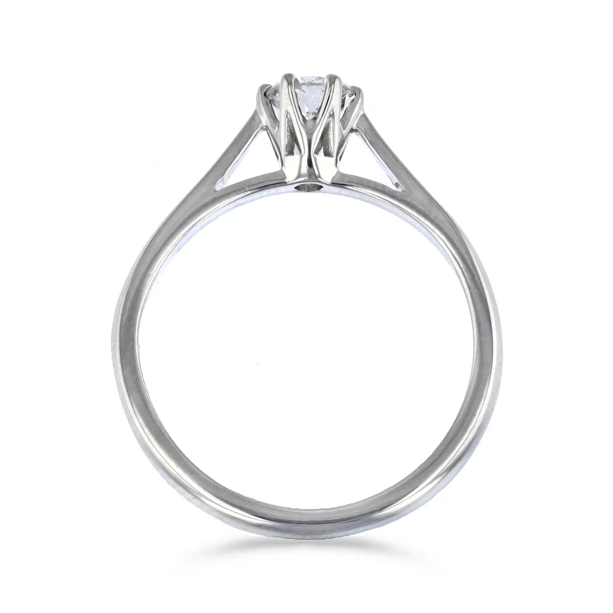 0.50ct Brilliant Cut Diamond Solitaire Ring | Pre-Loved | Platinum