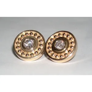 1 Carat G SI1 Antique Style Natural Earth Mined Diamond Stud Earring