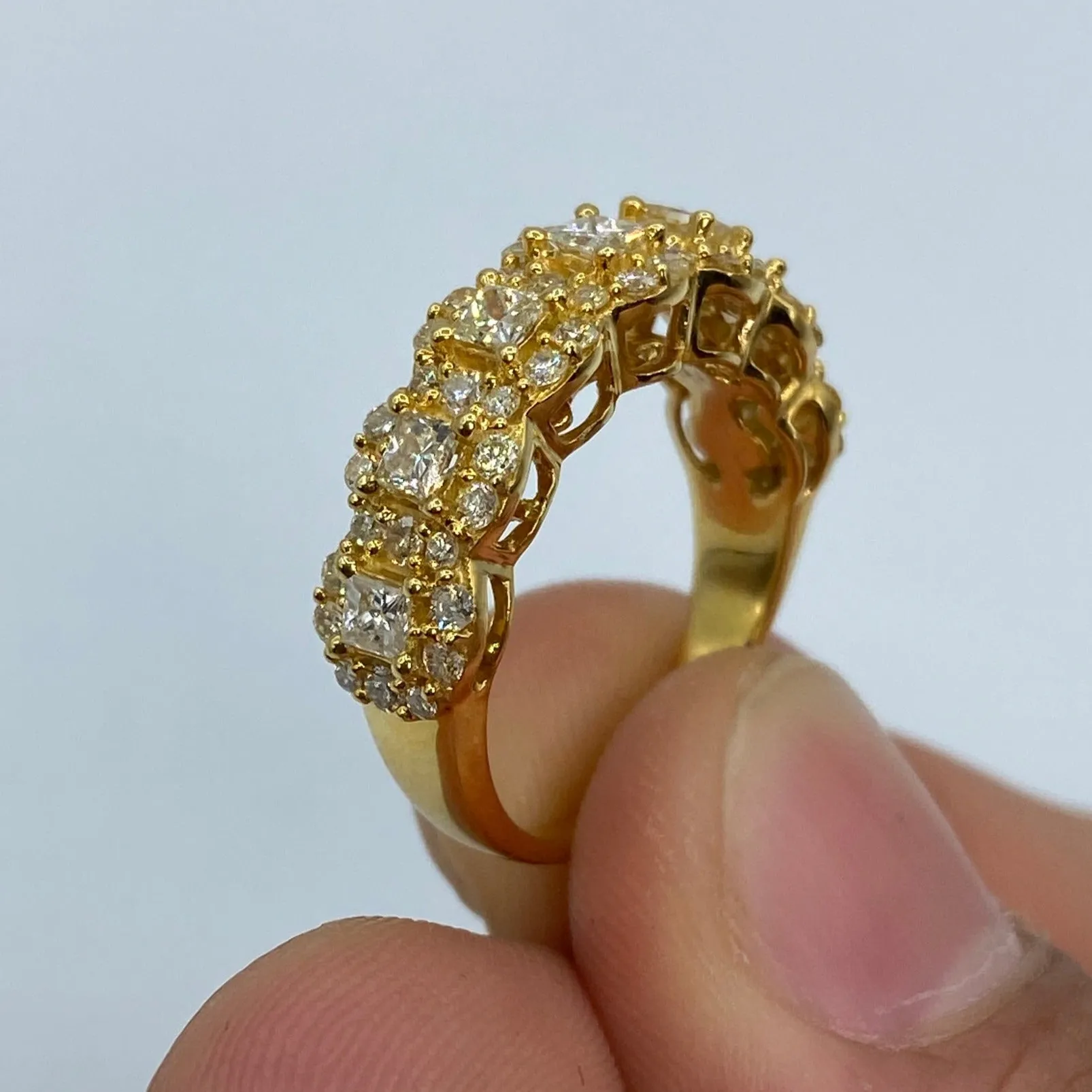 14K Eternal Diamond Ring