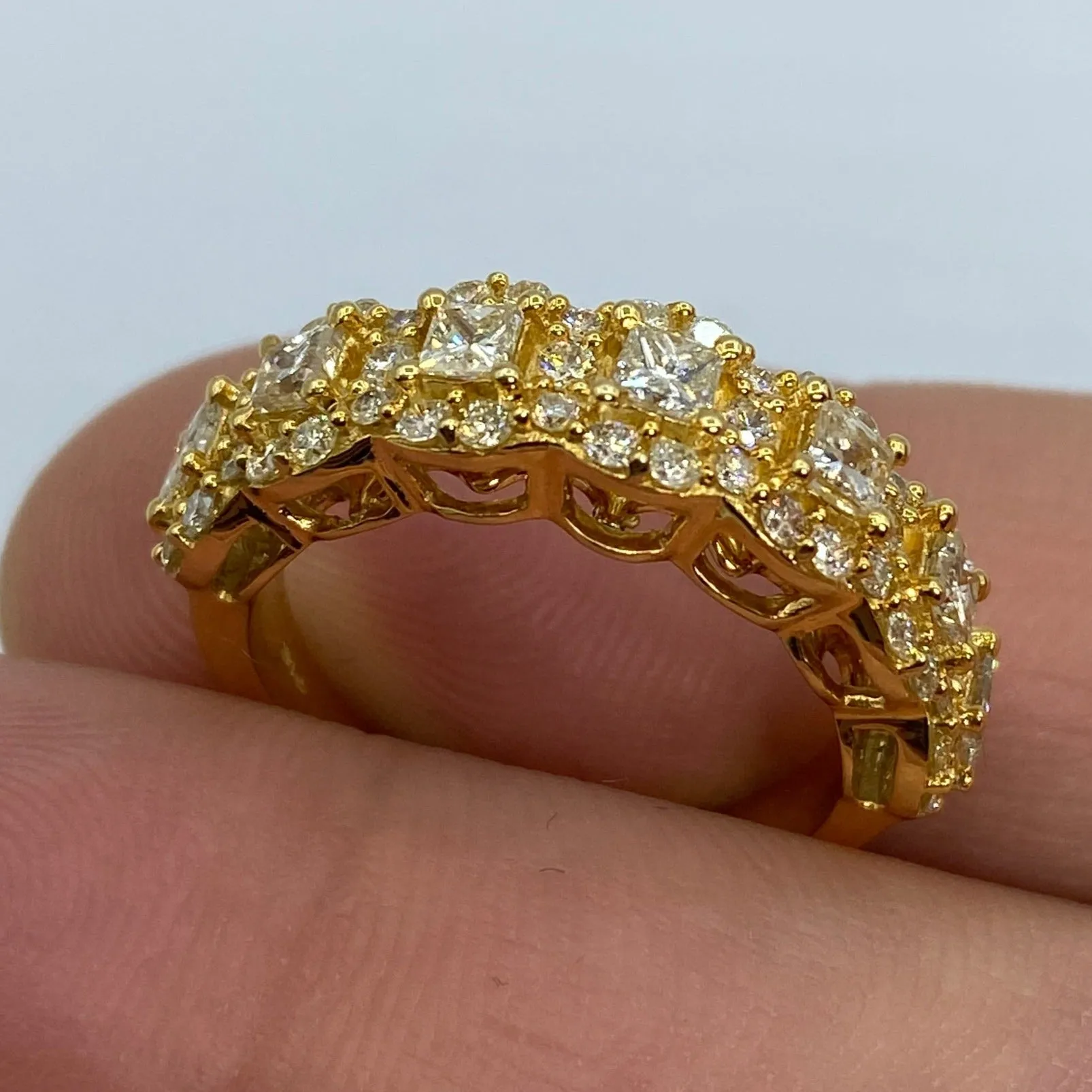 14K Eternal Diamond Ring