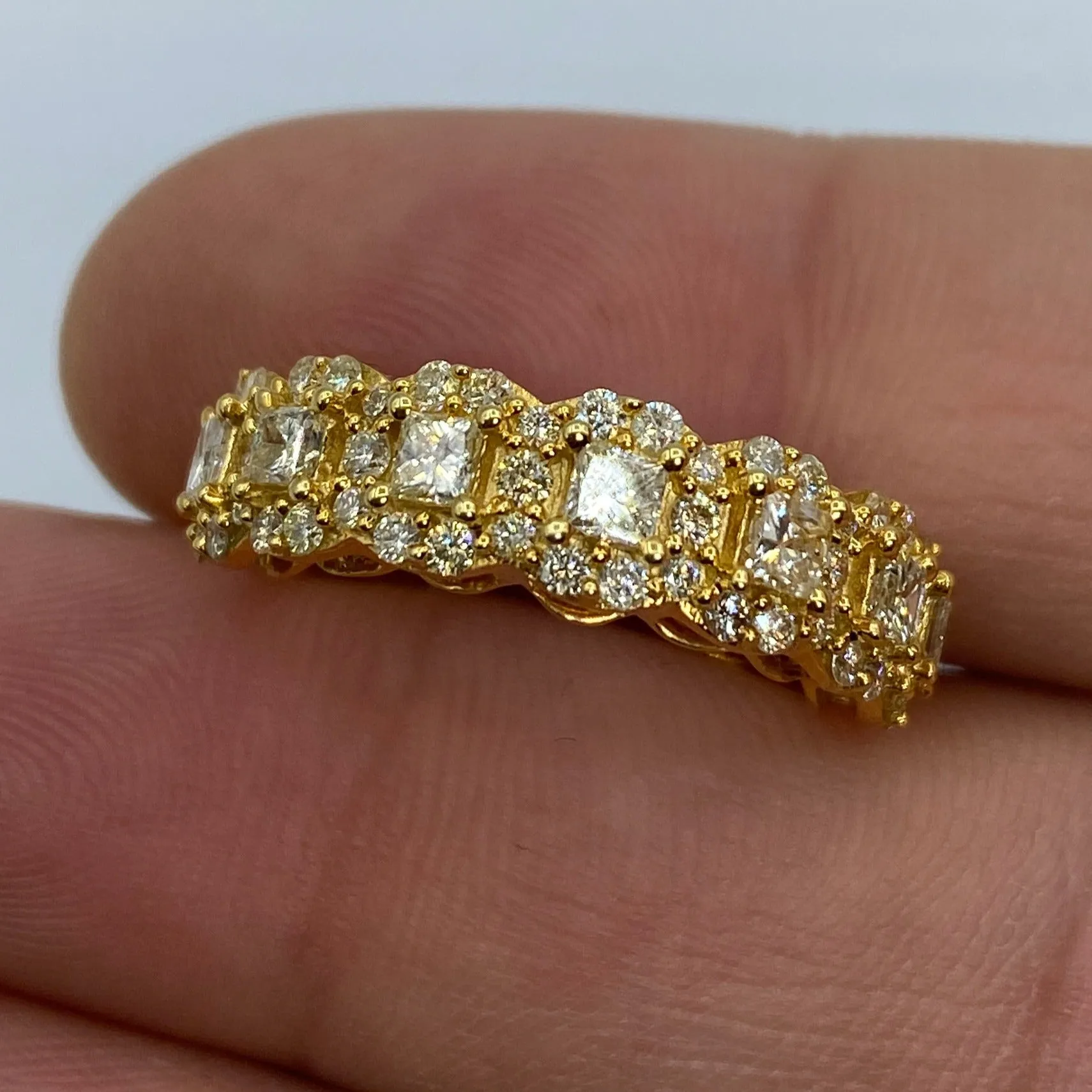 14K Eternal Diamond Ring