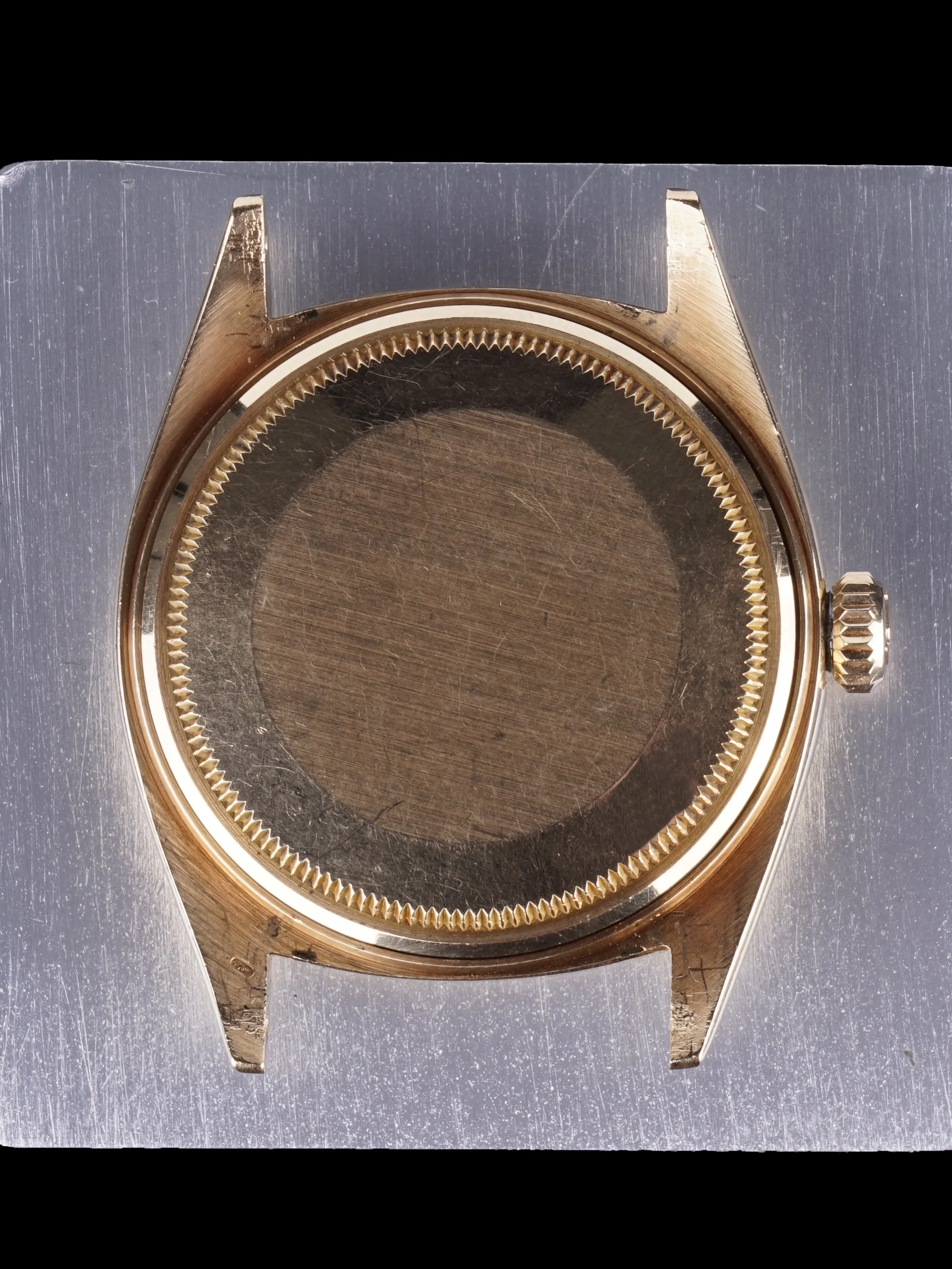 1960 Rolex Datejust (Ref. 1601) 18K YG "Swiss Only" No-Lume Dial