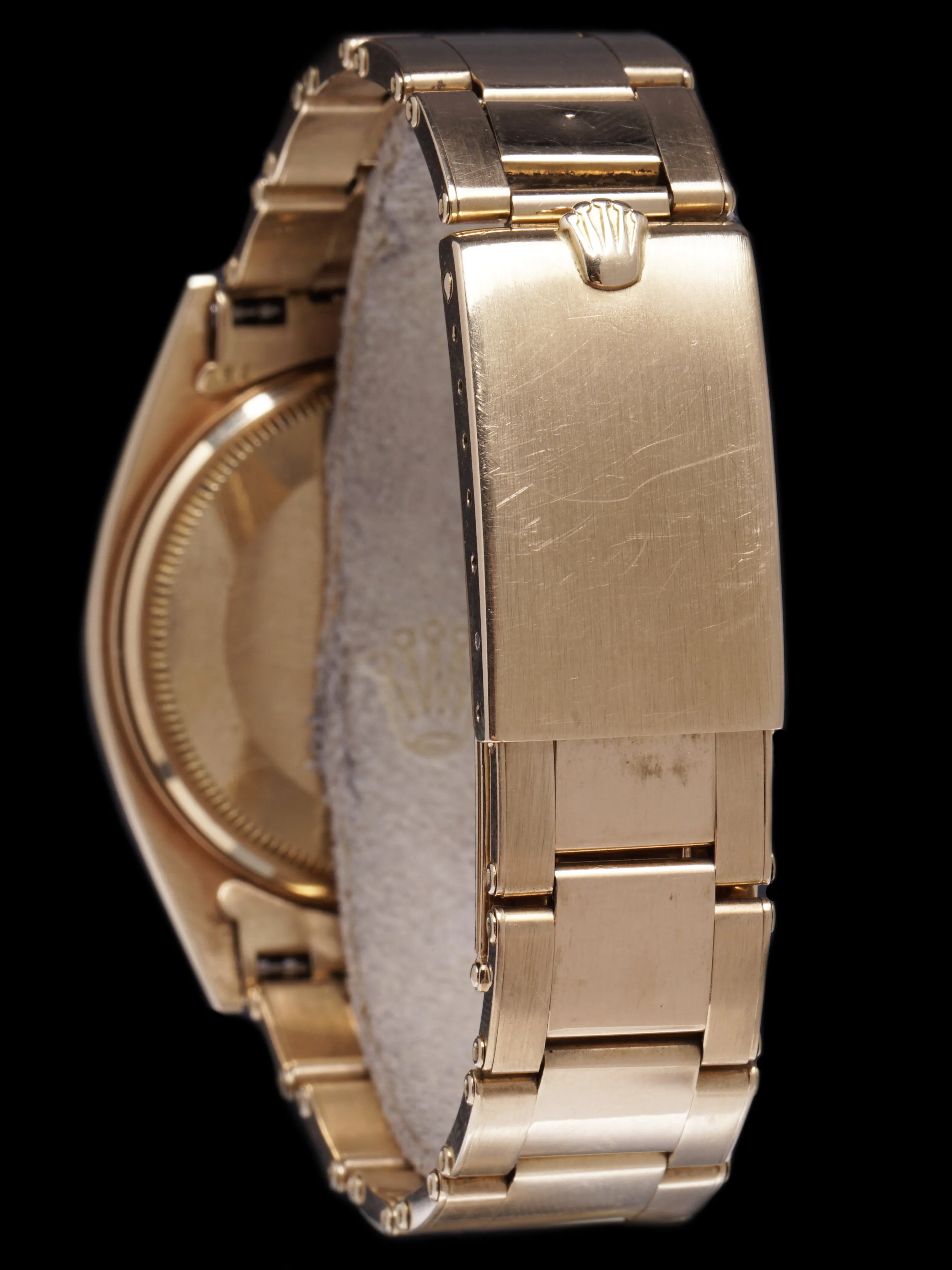 1960 Rolex Datejust (Ref. 1601) 18K YG "Swiss Only" No-Lume Dial