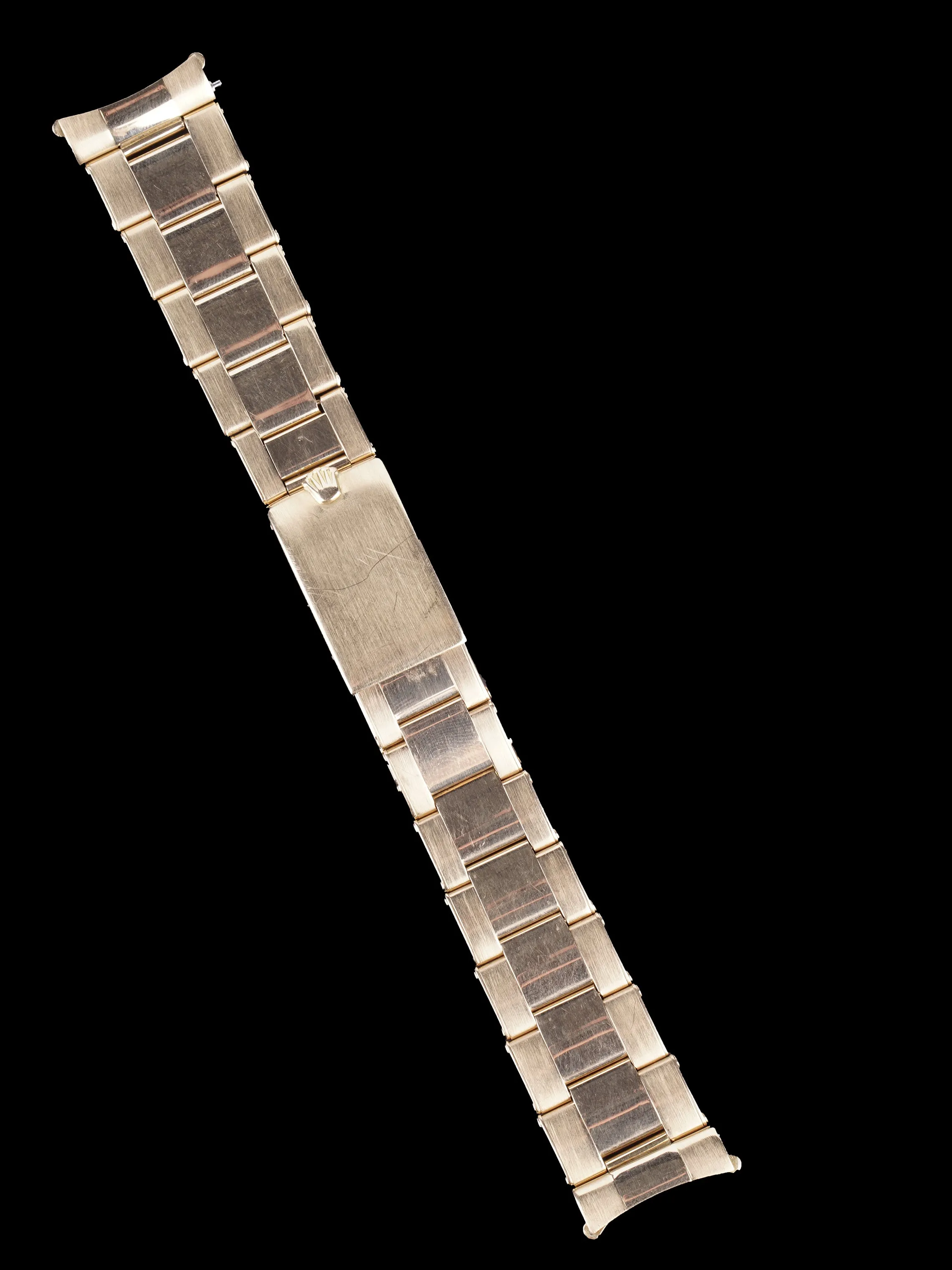 1960 Rolex Datejust (Ref. 1601) 18K YG "Swiss Only" No-Lume Dial