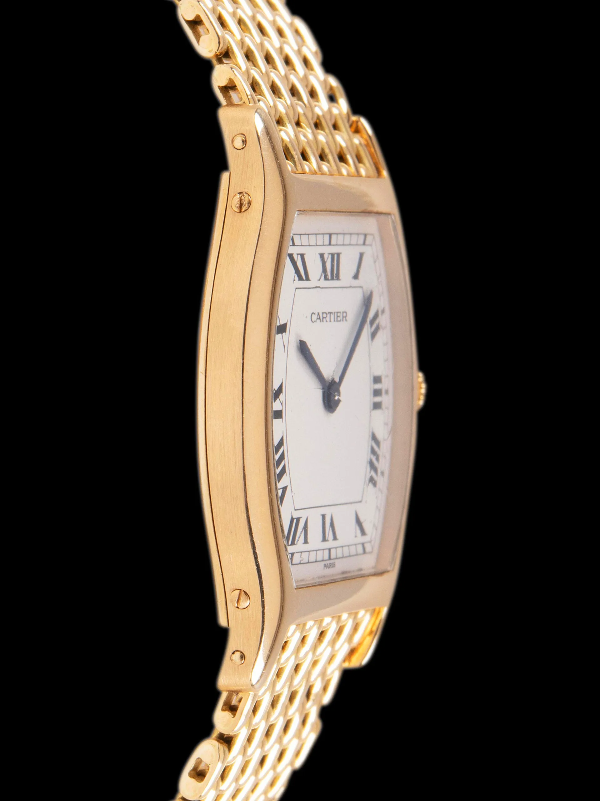 1970s Cartier Paris Tortue 18K YG (Ref. 96069) "Extra Plate"