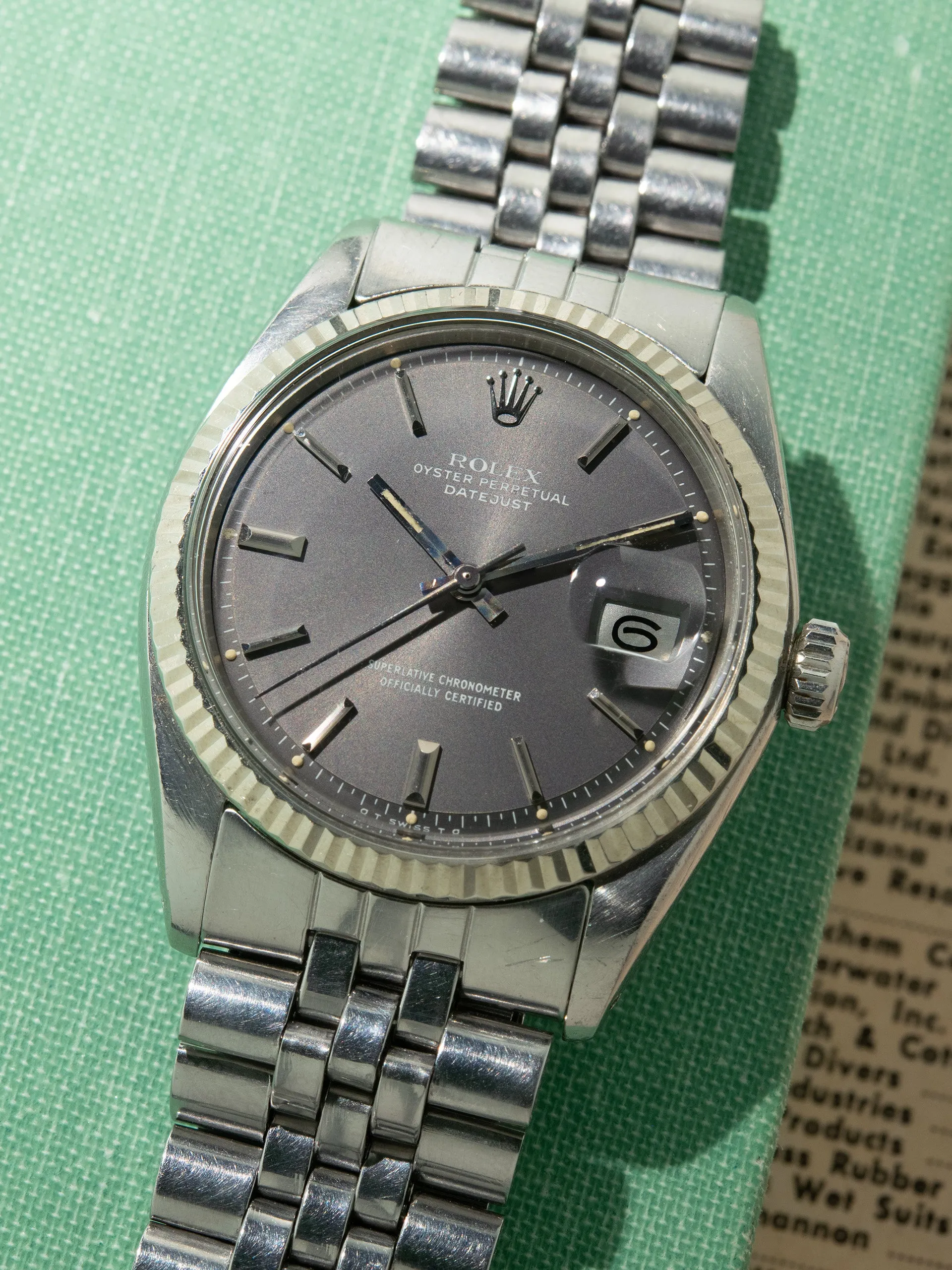 1973 Rolex Datejust (Ref. 1601) Grey "Sigma" Dial