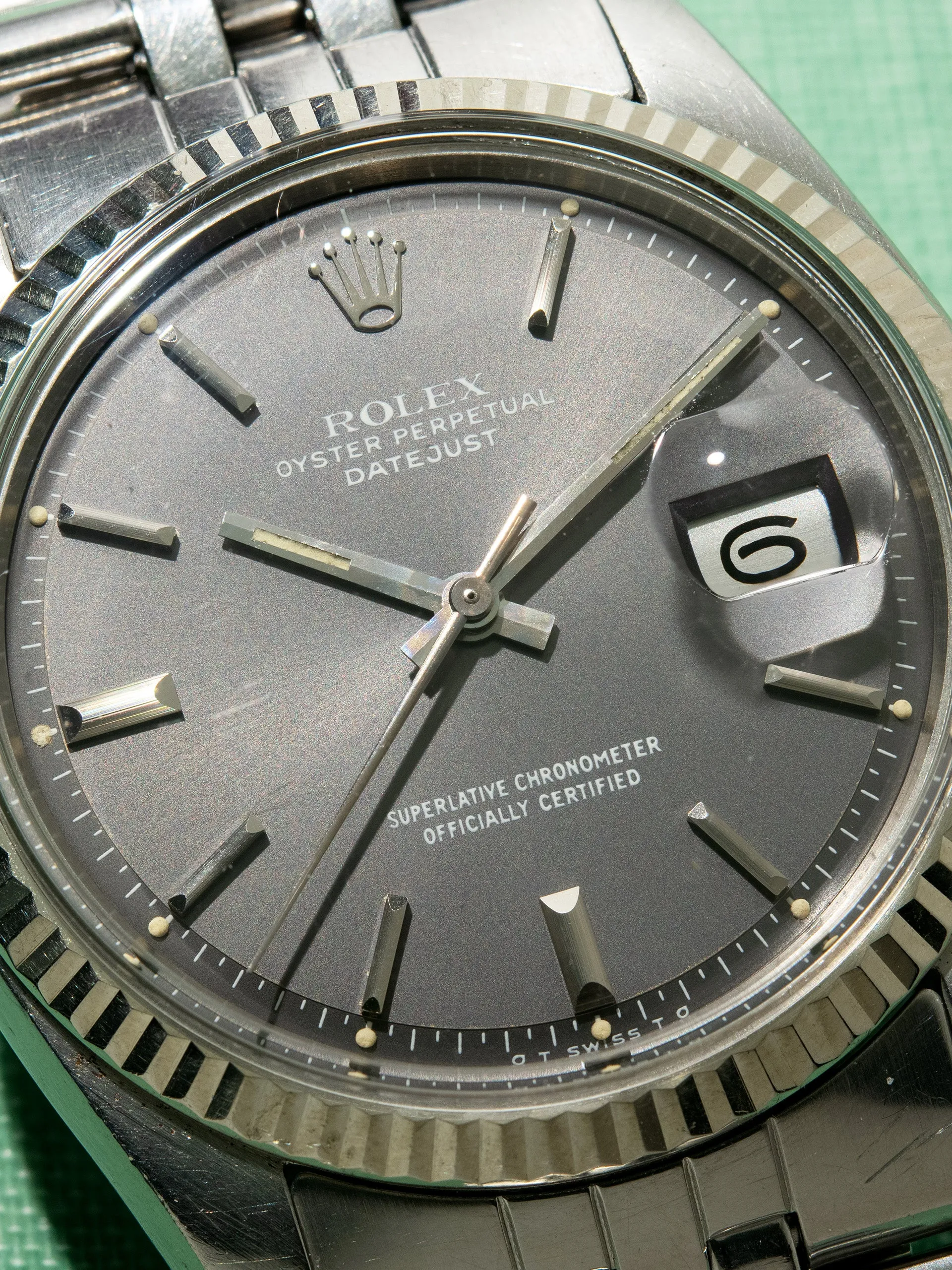 1973 Rolex Datejust (Ref. 1601) Grey "Sigma" Dial