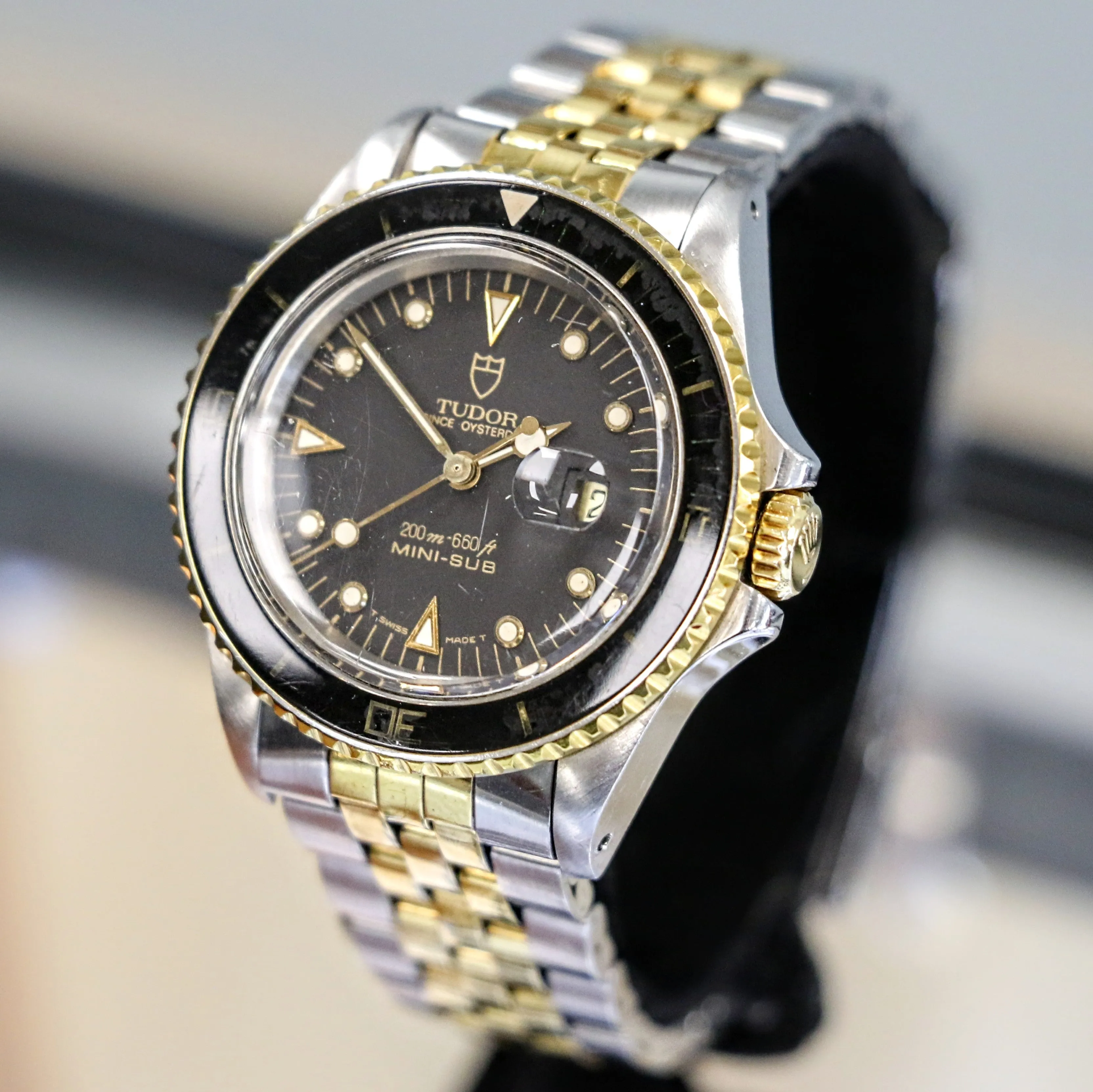 1986 TUDOR Prince-Oysterdate Mini-Sub Watch 33mm Ref. 9440