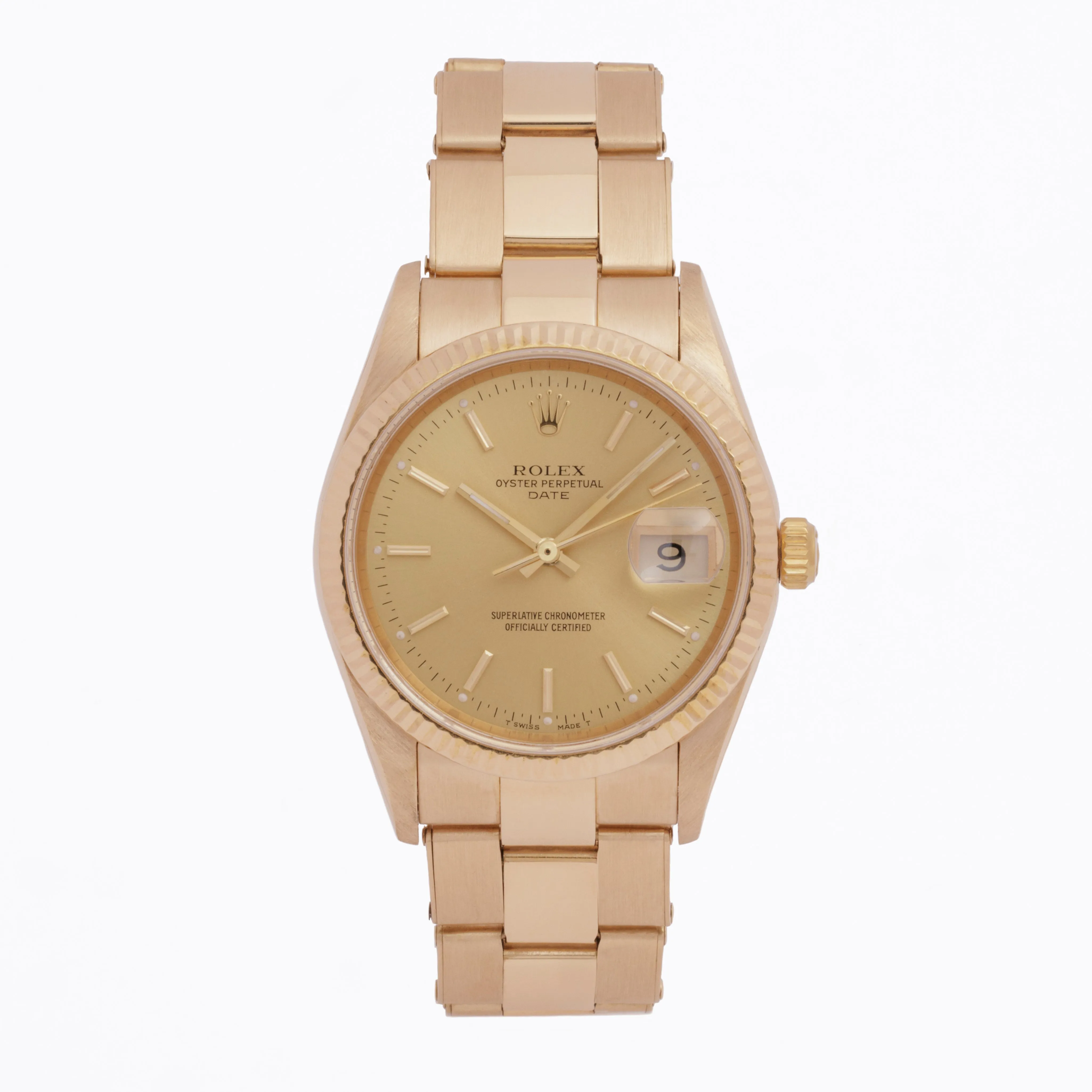 1990 ROLEX DATE MODEL 15238