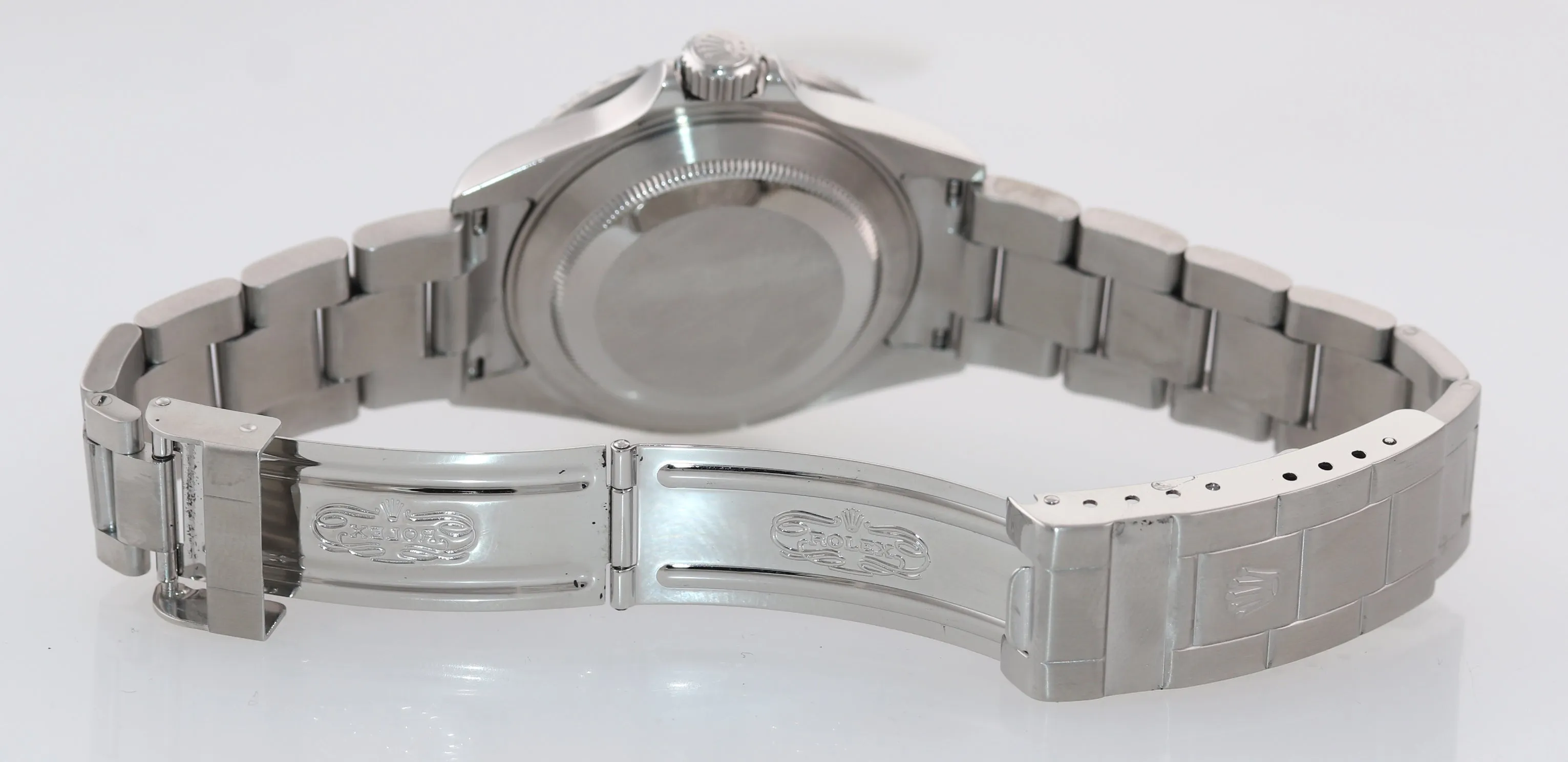 2008 MINT Rolex Submariner Green Kermit 16610LV Engraved Rehaut Watch Box