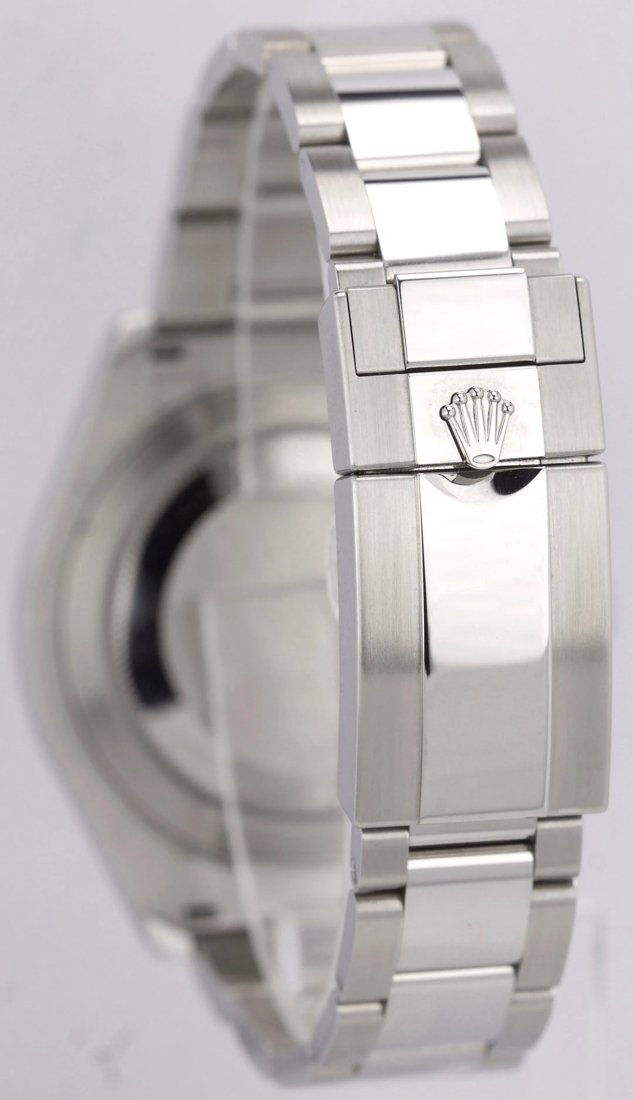2016 Rolex Yacht-Master Rhodium 116622 Stainless Platinum Blue 40mm Swiss Watch