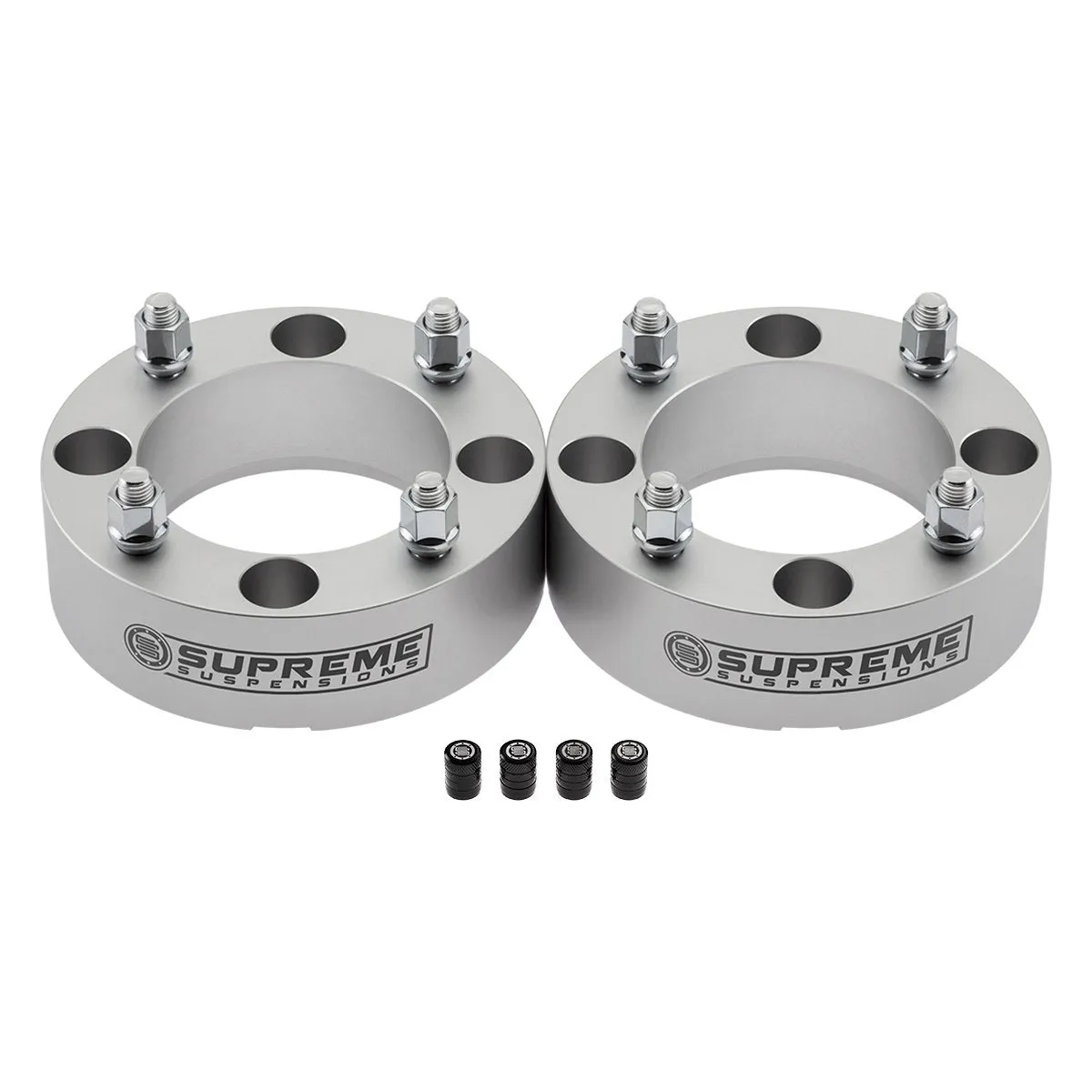 2017-2021 Can-Am Maverick X3 Lug Centric Wheel Spacers / NEW PREMIUM TIRE VALVE CAPS