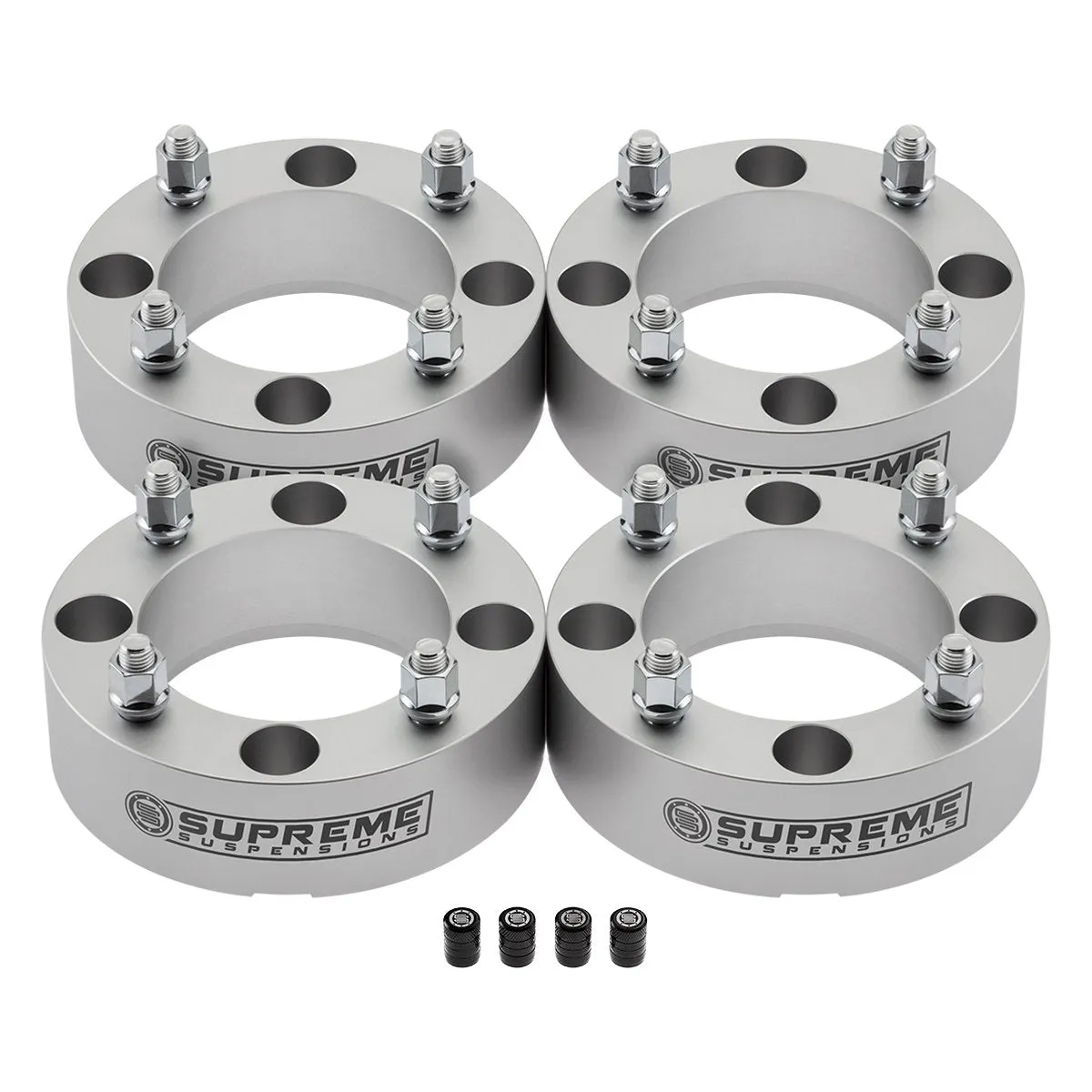 2017-2021 Can-Am Maverick X3 Lug Centric Wheel Spacers / NEW PREMIUM TIRE VALVE CAPS