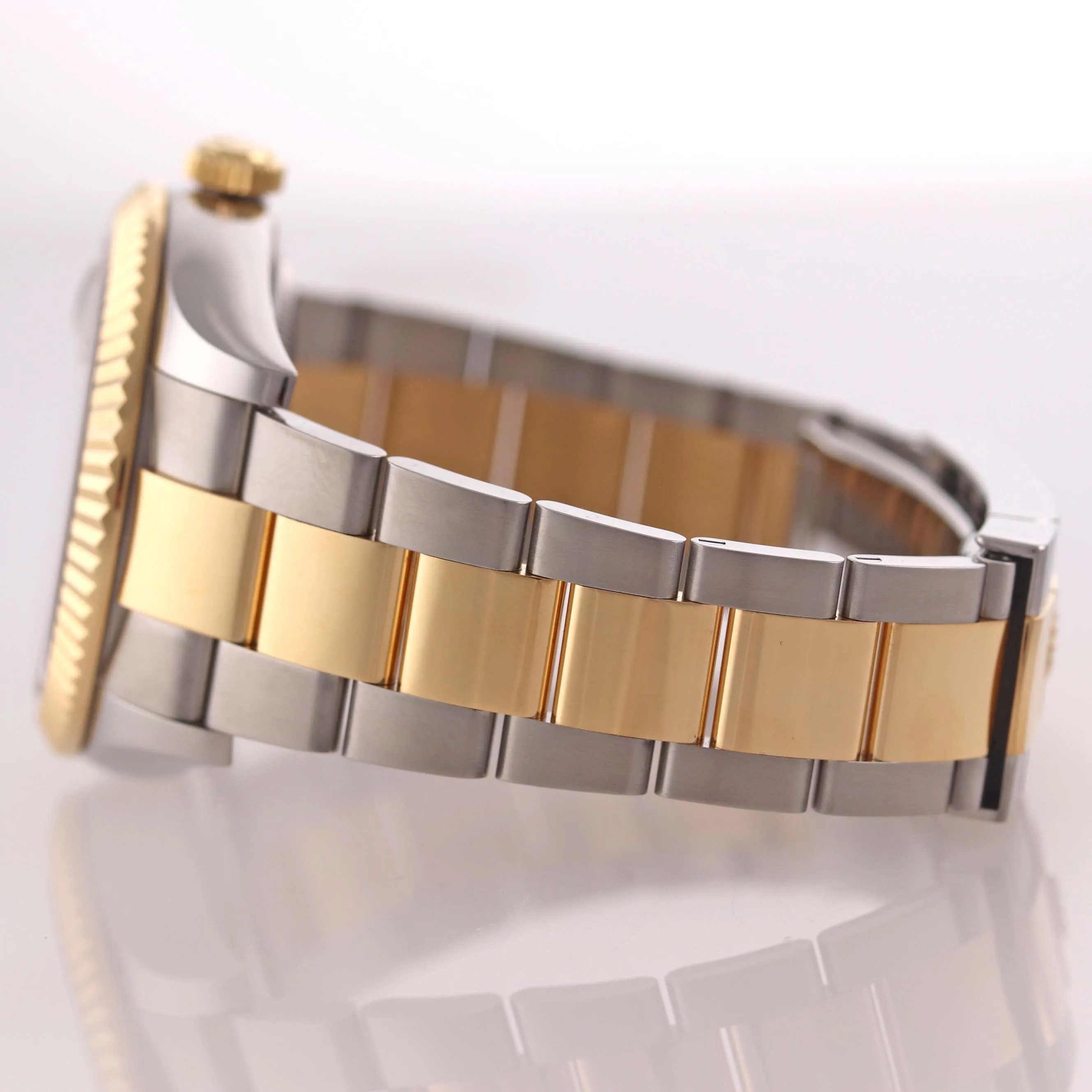 2018 PAPERS Rolex Sky-Dweller 326933 White 18K Two Tone Gold Steel 42mm Watch