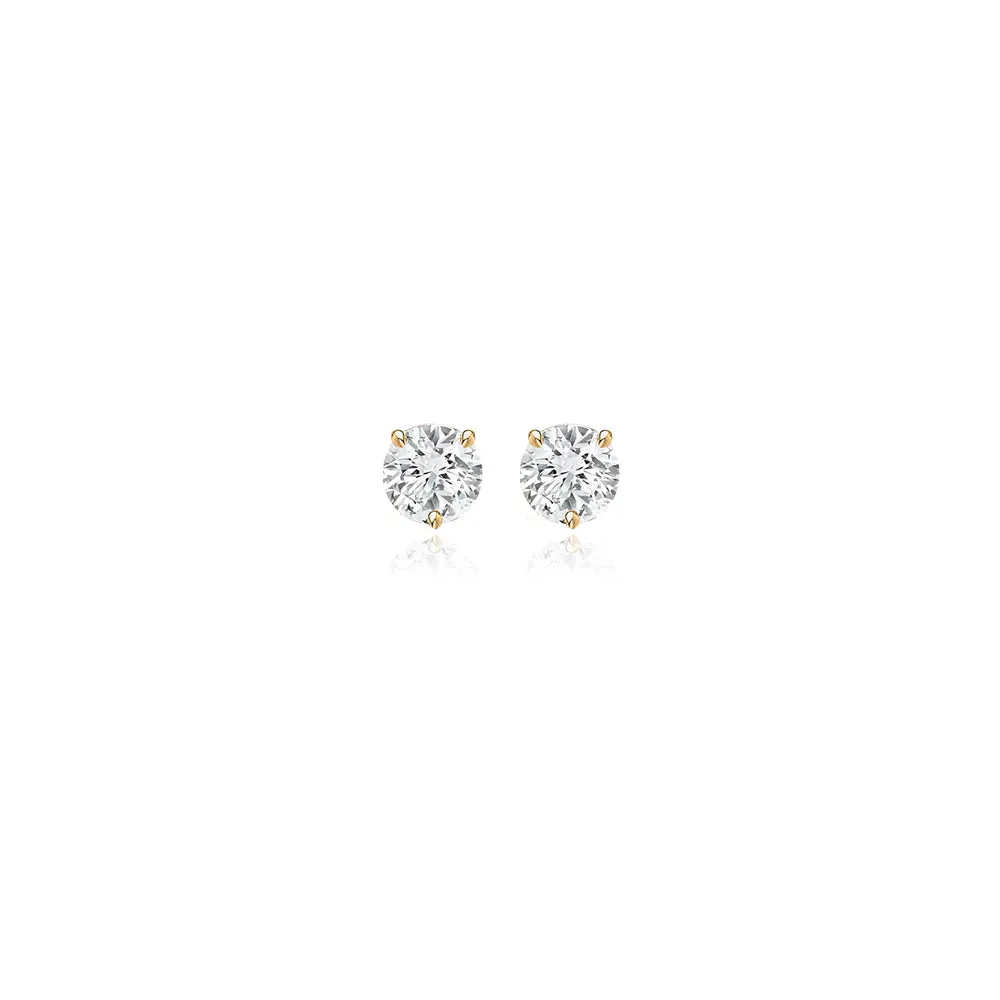 2.5ctw Lab Diamond Studs (Pair)