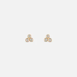 3 Granule Diamond Studs
