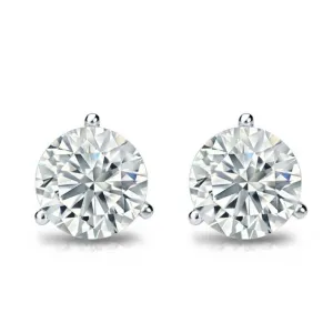 3.19ct Diamond Stud Earrings