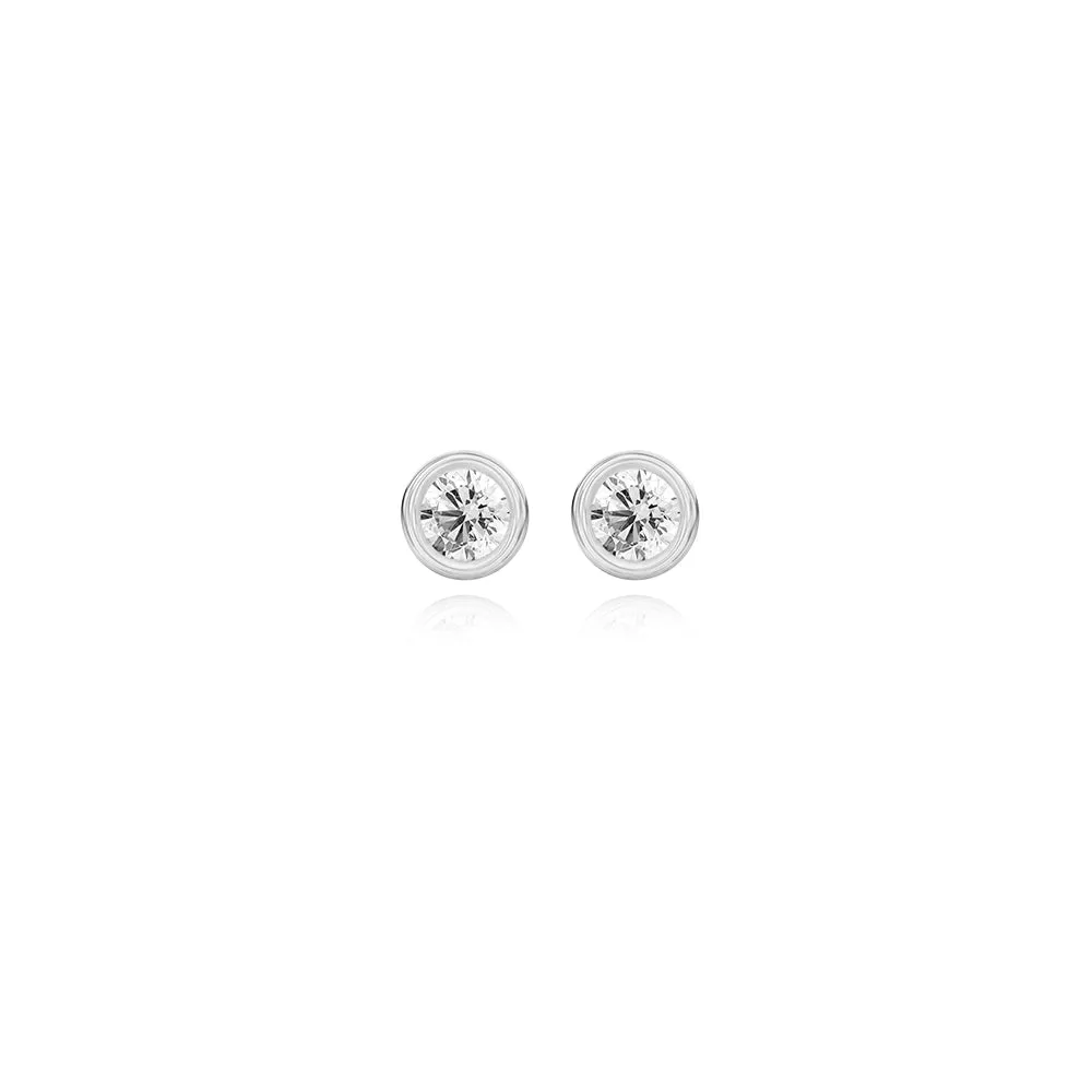 4ctw Lab Diamond Studs (Pair)