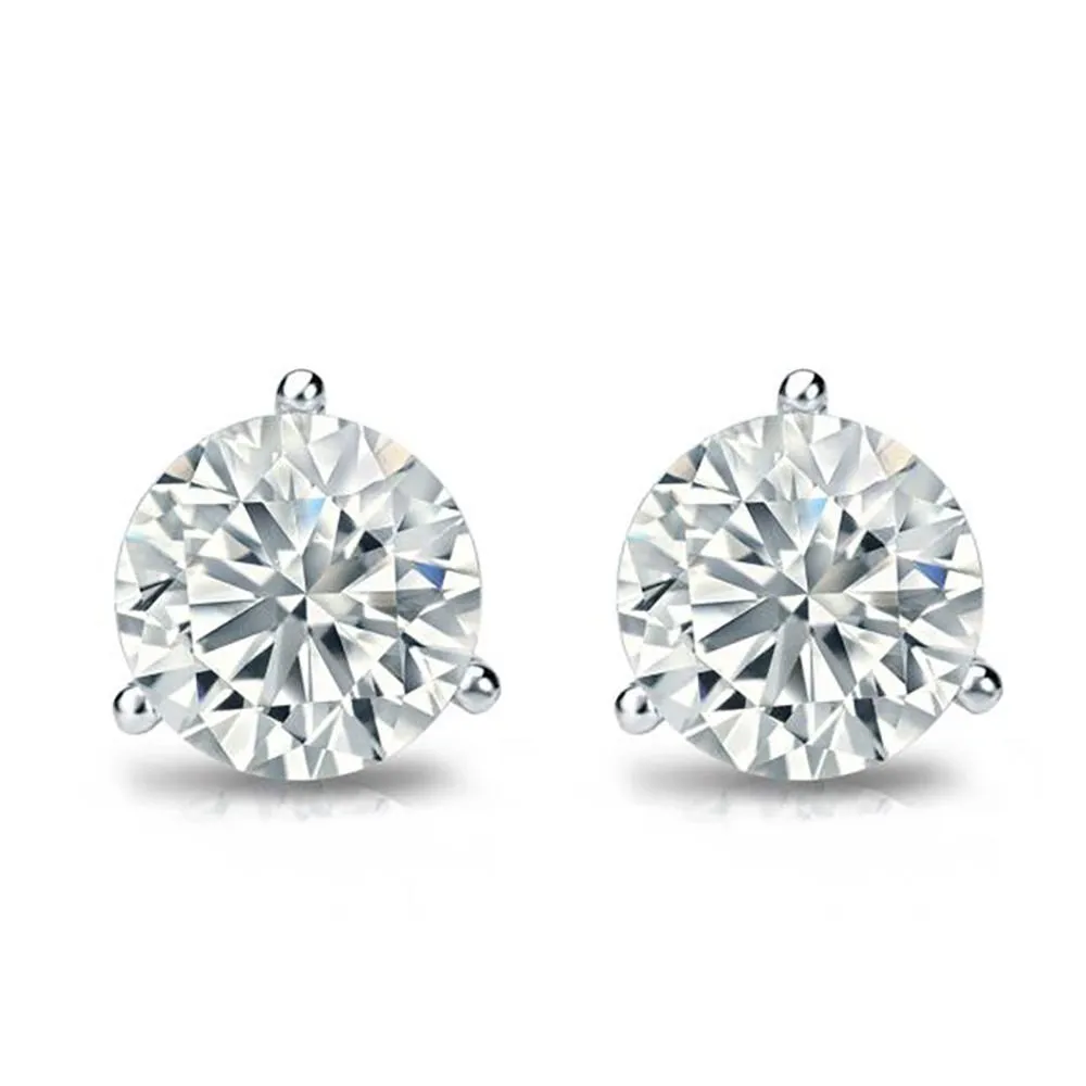 5ct Diamond Stud Earrings