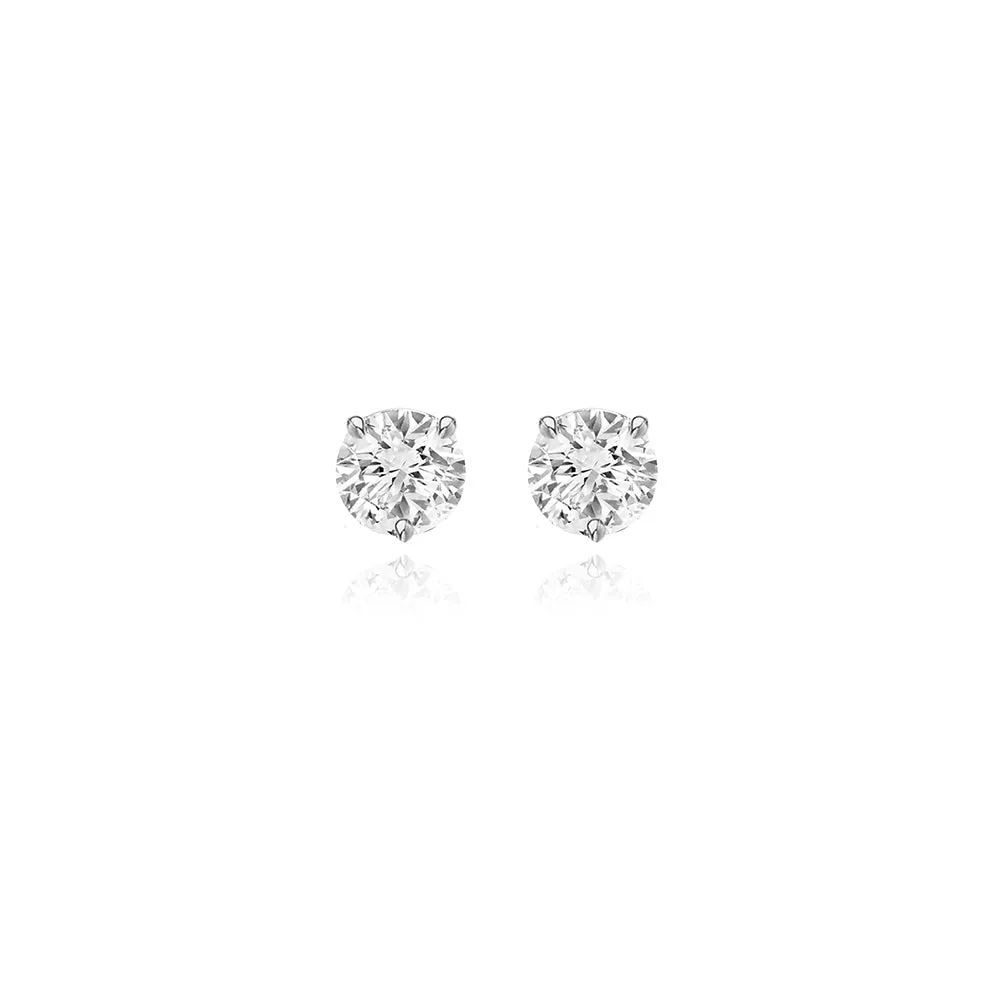 5ctw Lab Diamond Studs (Pair)