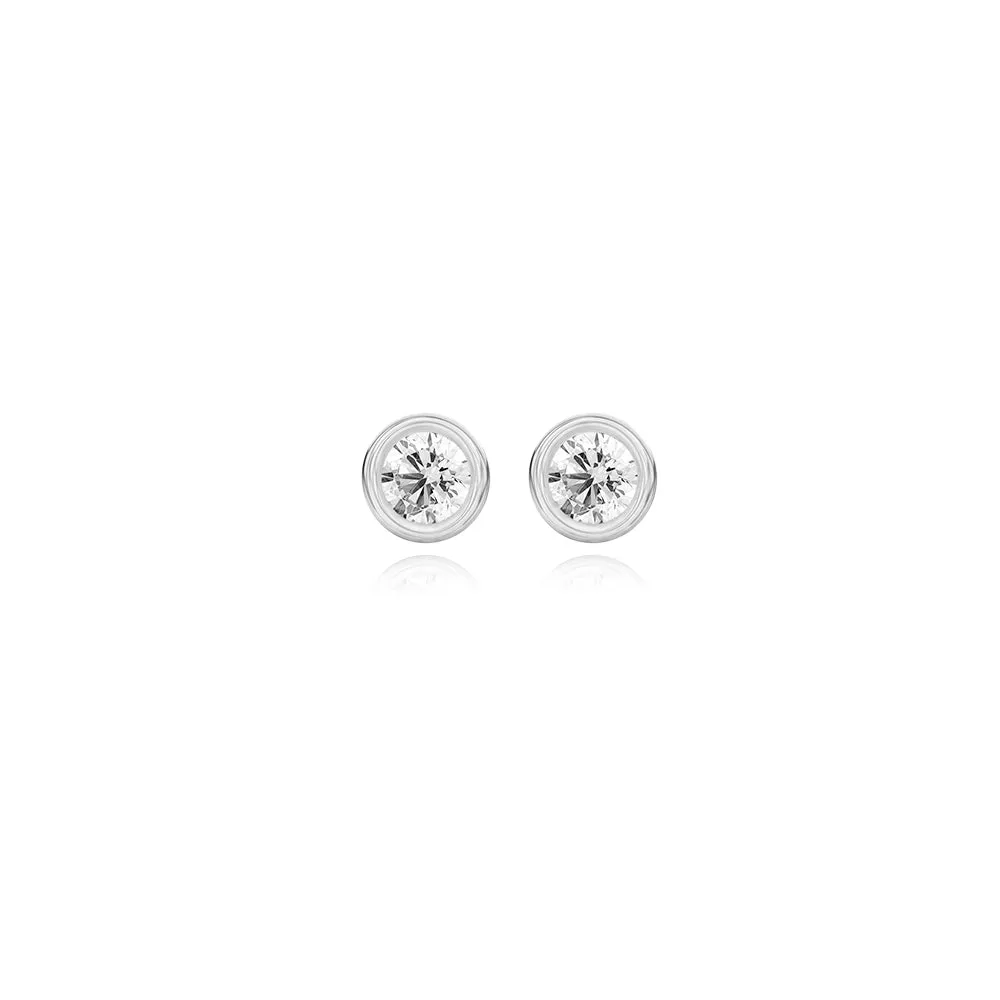 5ctw Lab Diamond Studs (Pair)