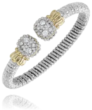 .98cttw Diamond Stackable Bangle Bracelet