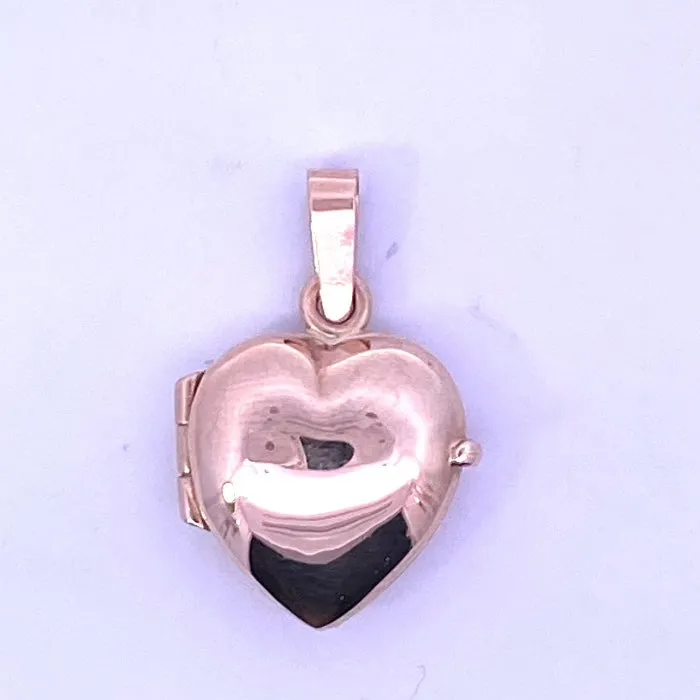 9ct yellow gold Heart shaped locket