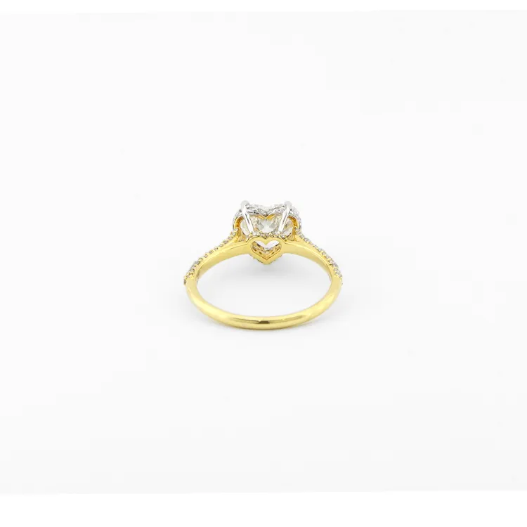 Aimer Heart Solitaire Ring