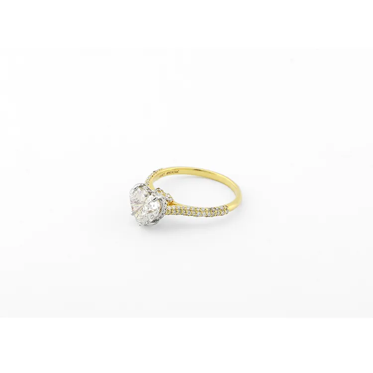 Aimer Heart Solitaire Ring