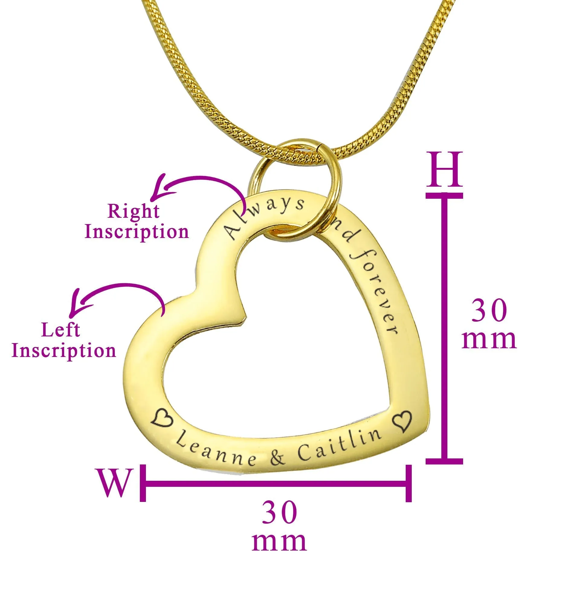 Always in My Heart Necklace