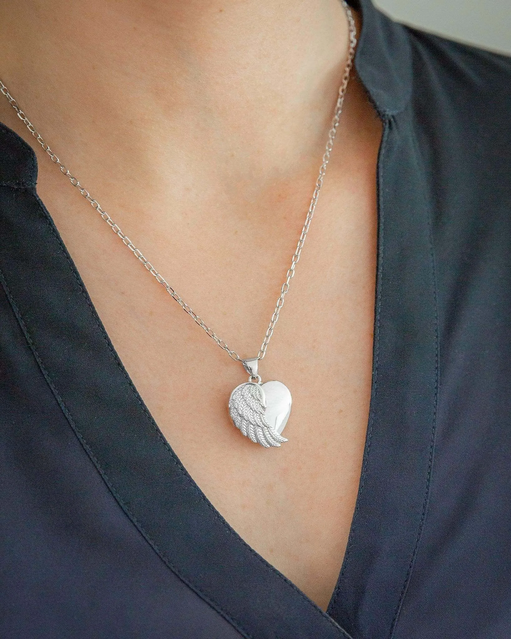 Angel Wing Pendant Urn