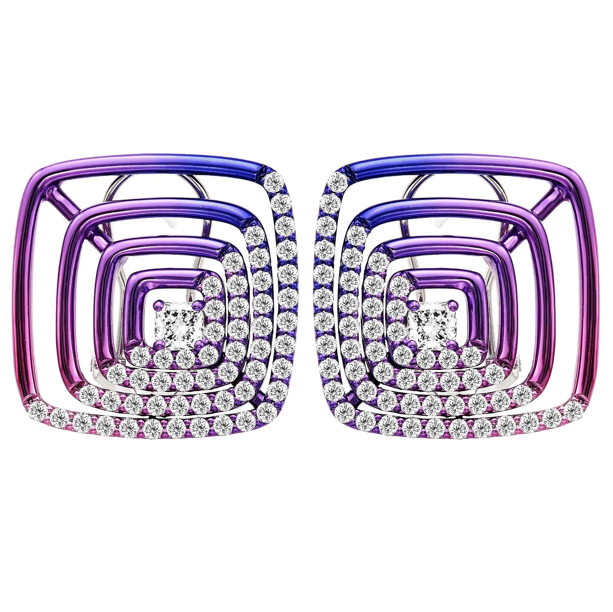 Aurora Nights Altair Diamond Stud Earrings