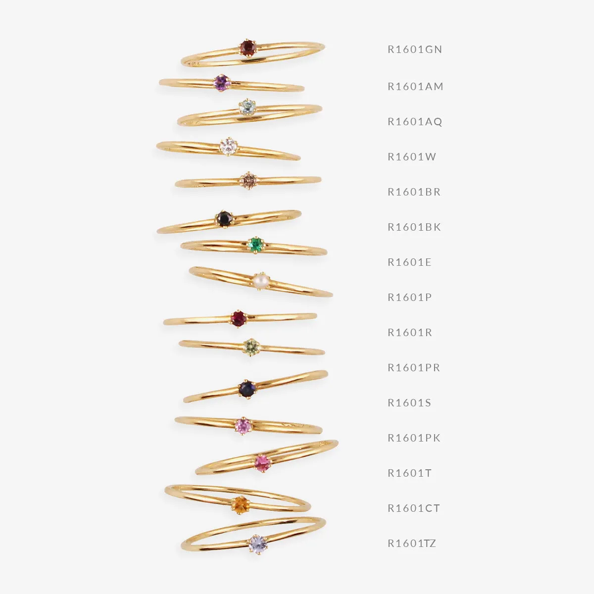 Baby Brown Diamond Ring | R1601BR