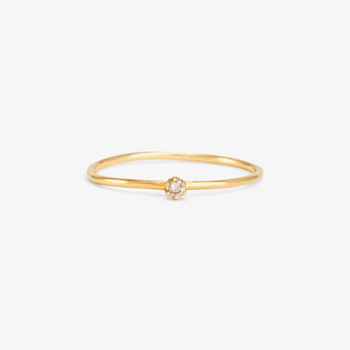 Baby Brown Diamond Ring | R1601BR