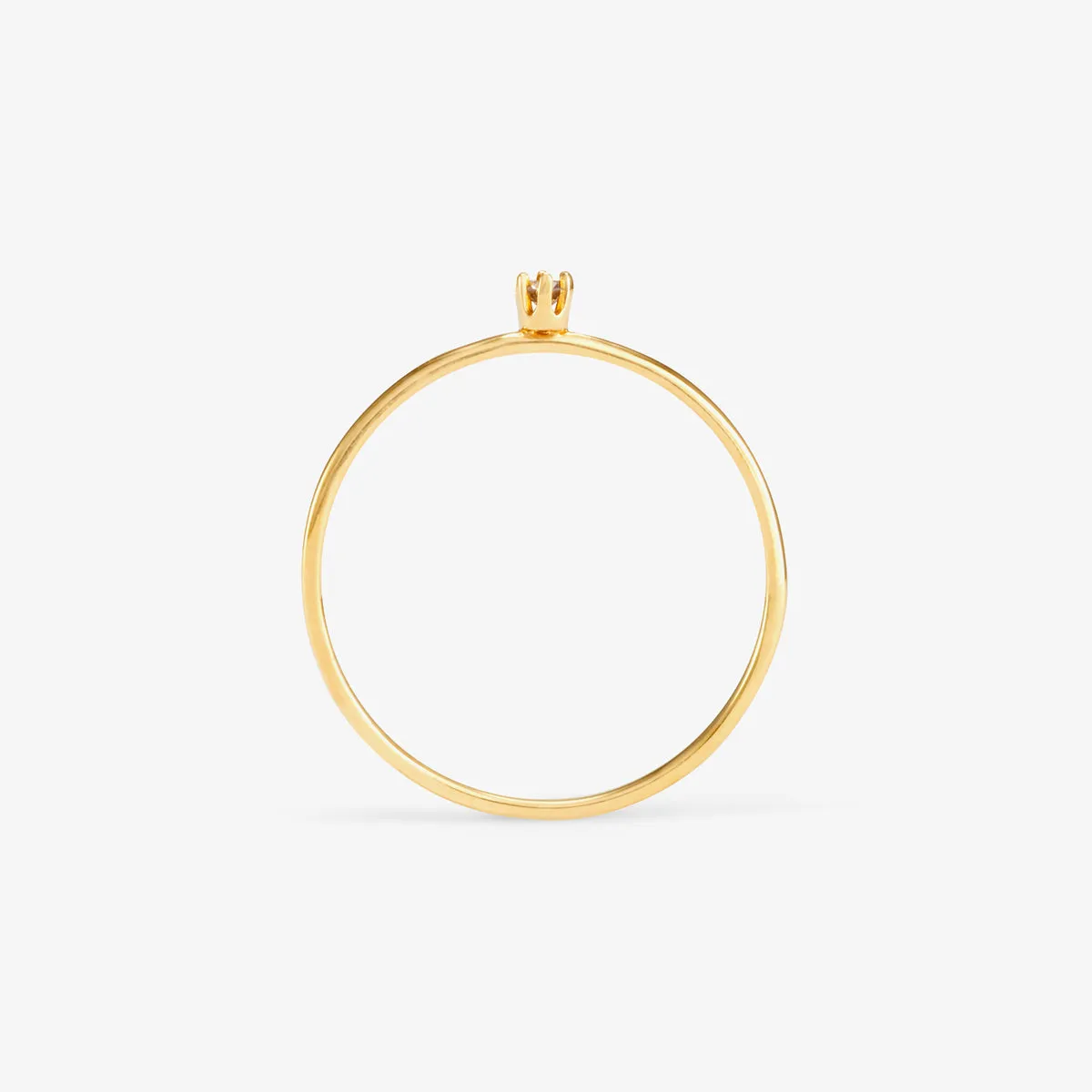 Baby Brown Diamond Ring | R1601BR