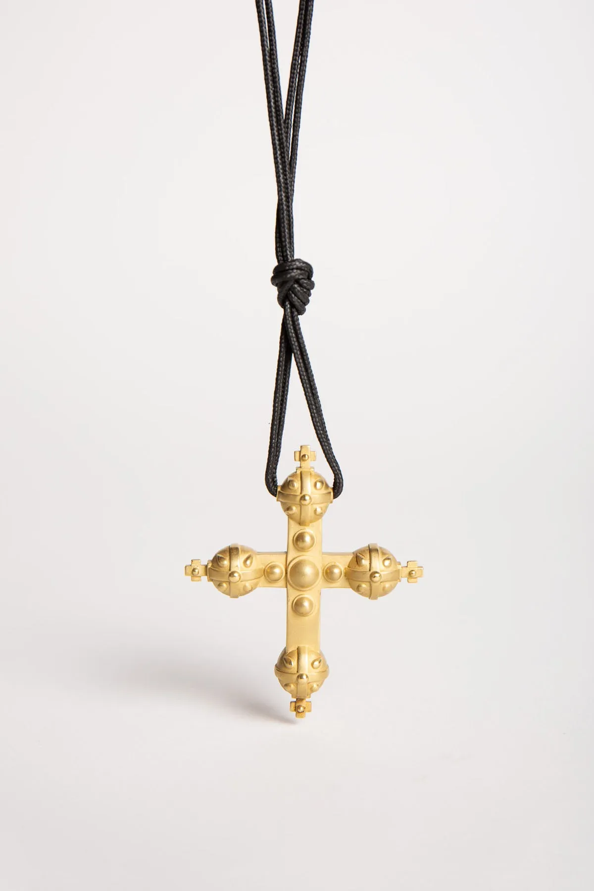 BARRY KIESELSTEIN-CORD | 1993 GOLD CROSS PENDANT