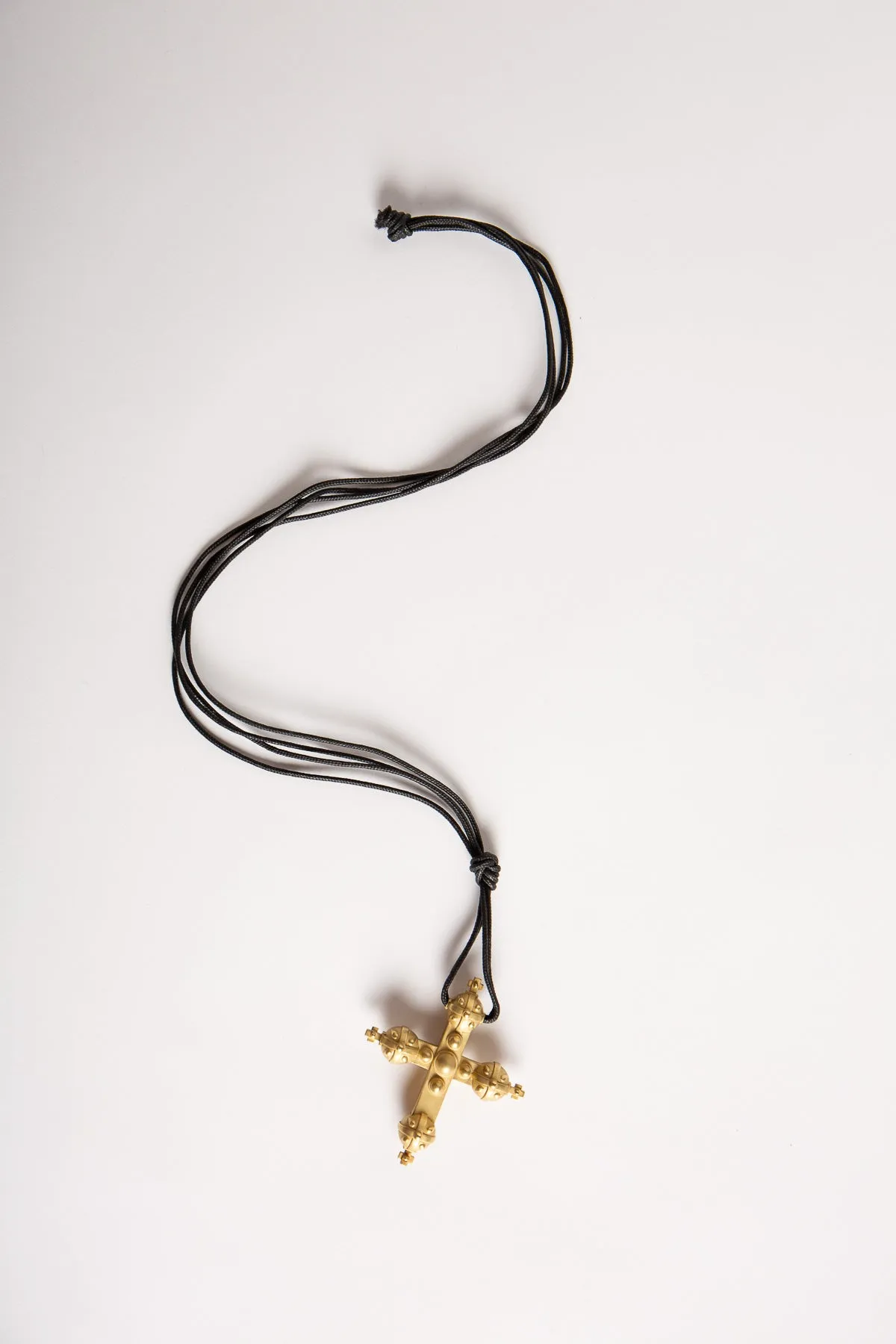 BARRY KIESELSTEIN-CORD | 1993 GOLD CROSS PENDANT