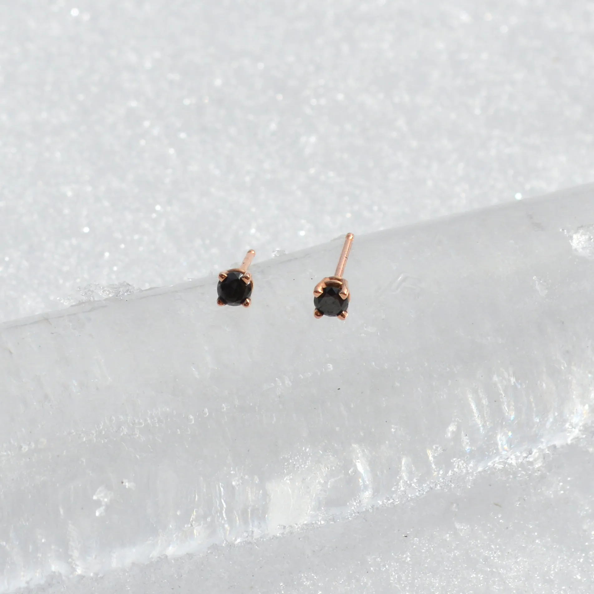 Black Diamond Studs