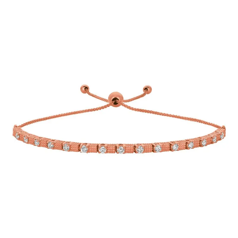 BOLO DIAMOND BRACELET 14K GOLD (0.5 CTW) 4