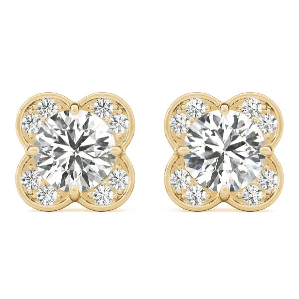 Brilliant cut Diamonds "Butterfly" Earrings