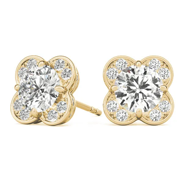 Brilliant cut Diamonds "Butterfly" Earrings