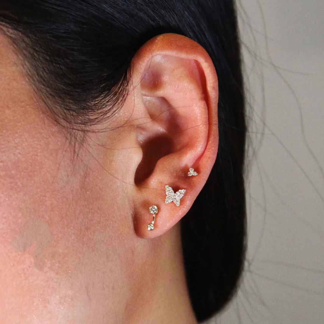 Butterflies Diamond Studs