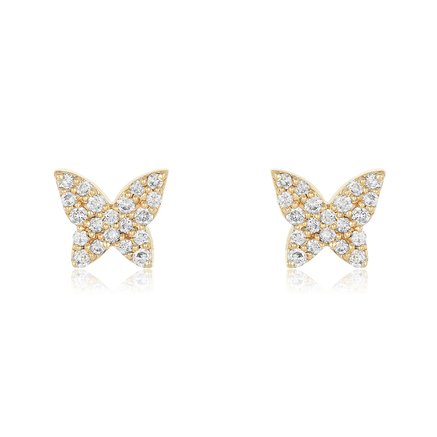Butterflies Diamond Studs