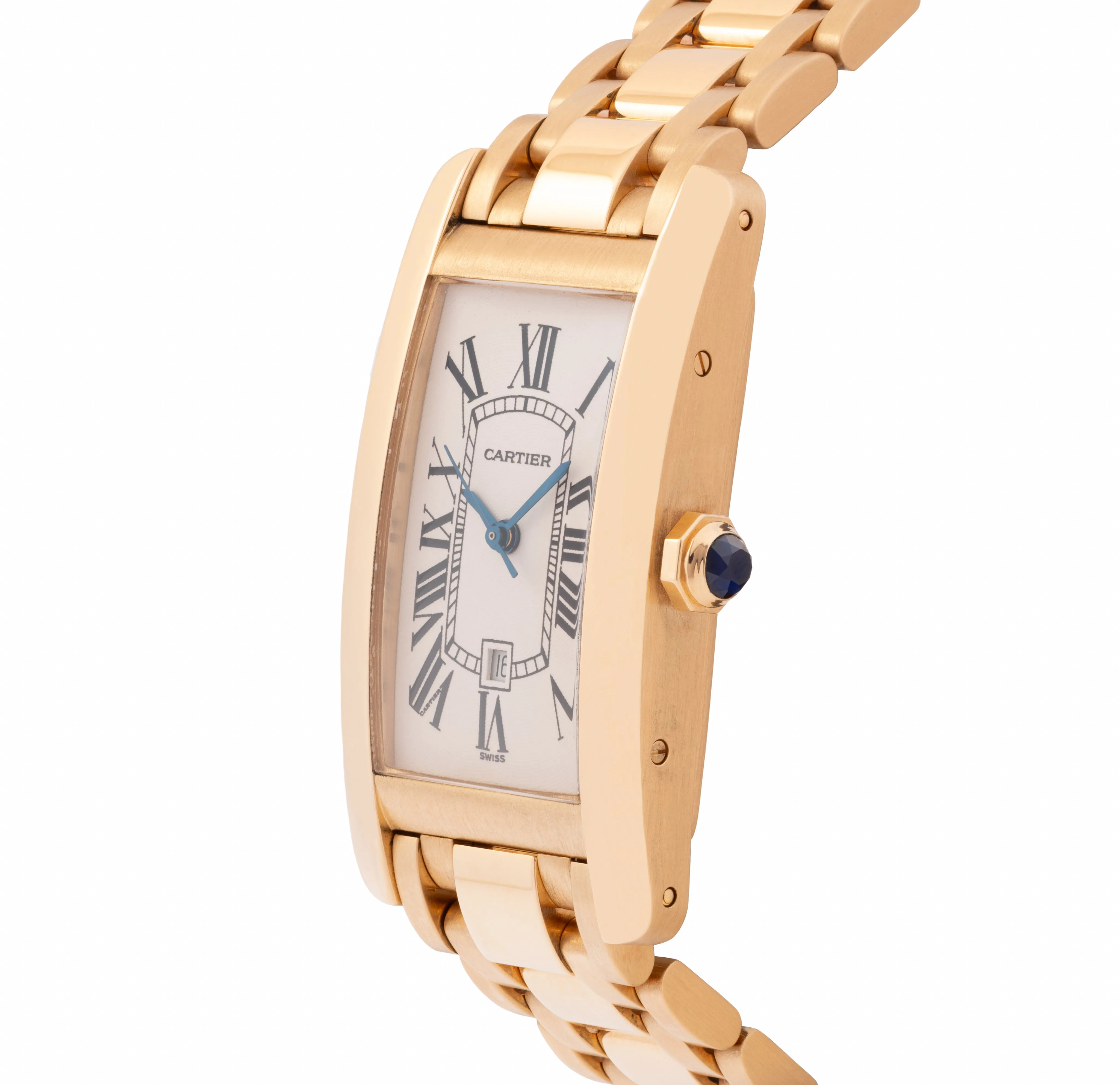 CARTIER TANK AMÉRICAINE MODEL W26035K2