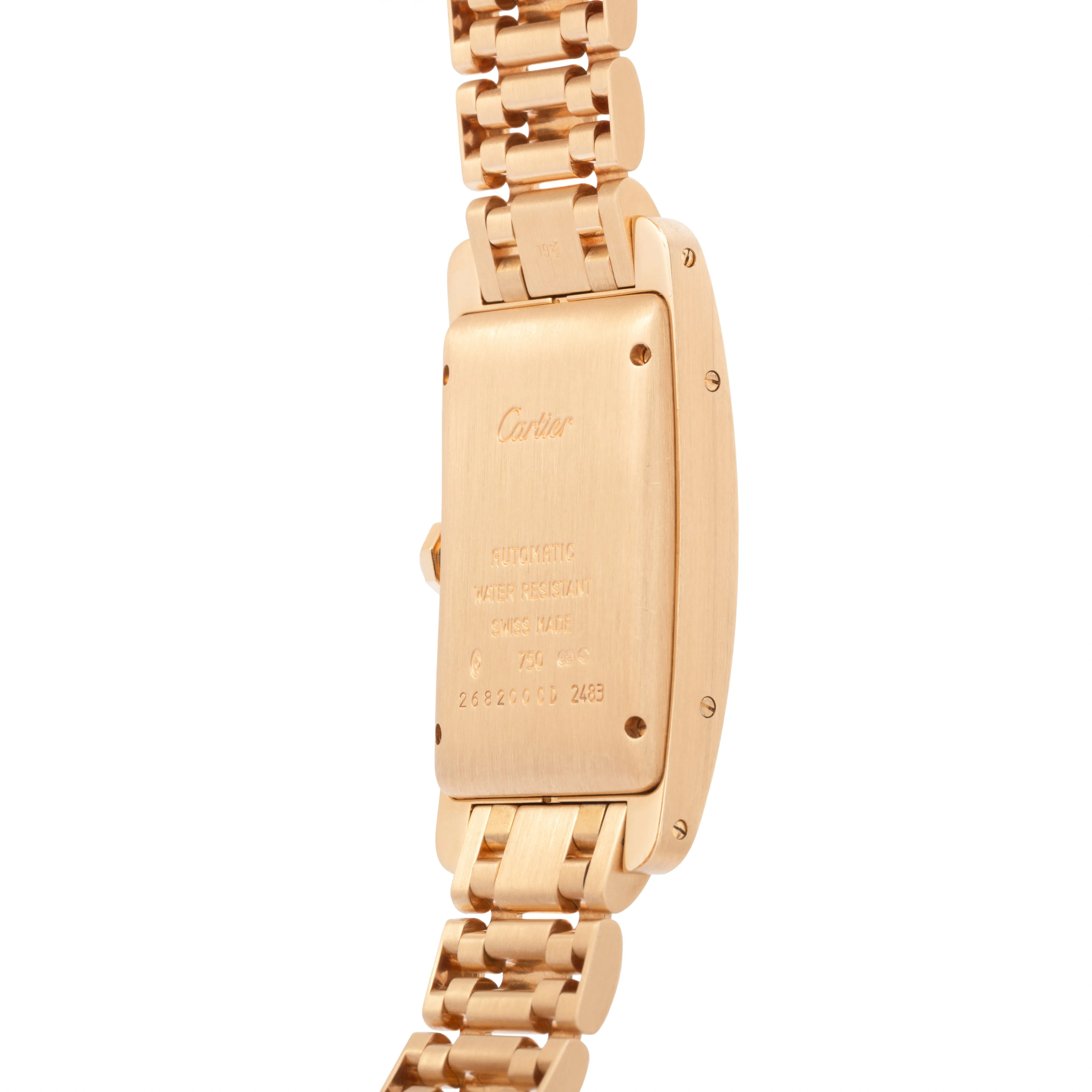 CARTIER TANK AMÉRICAINE MODEL W26035K2