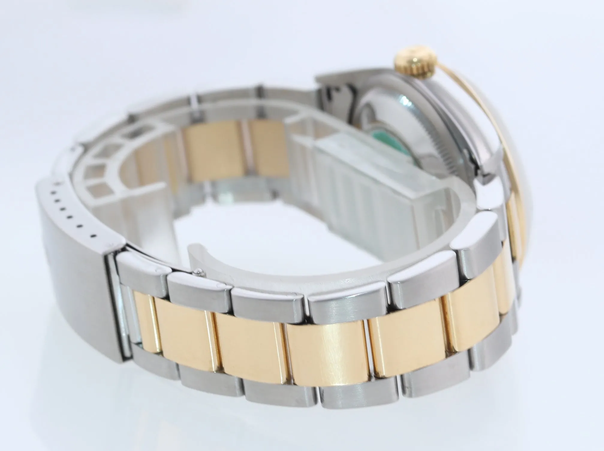 Caseback Sticker Rolex DateJust 36mm 16203 Two Tone Champagne Stick 36mm Watch