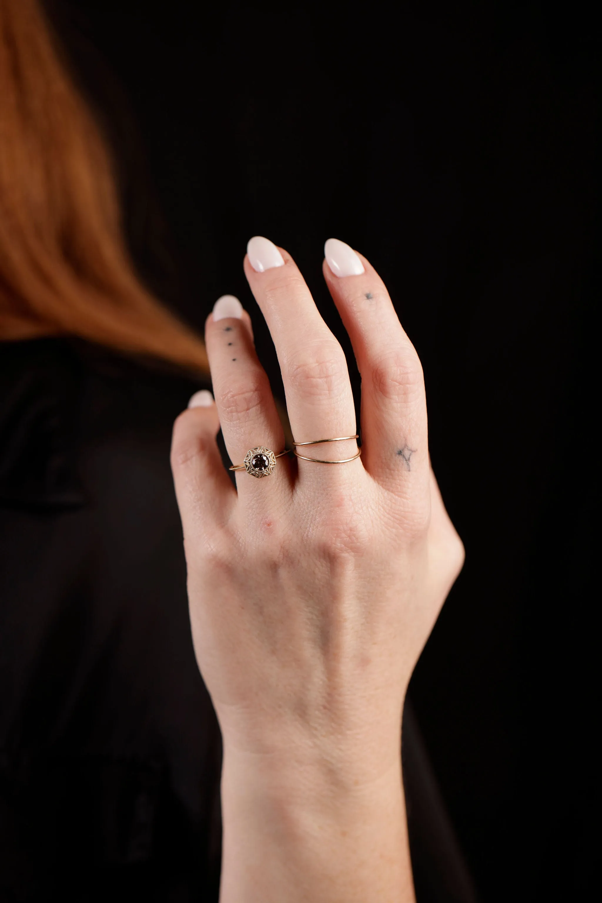 Champagne Diamond Frida Ring